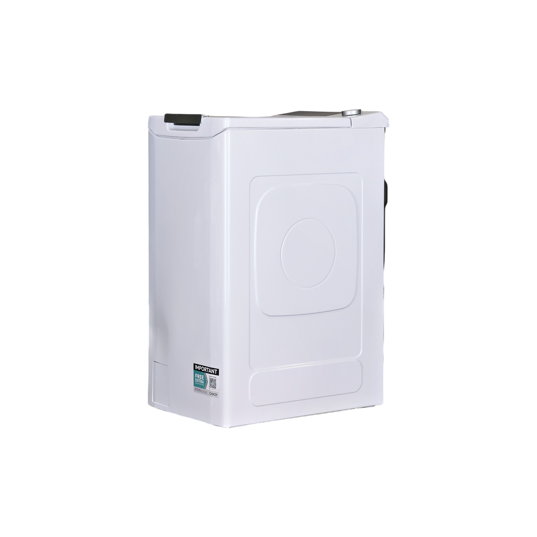 Lave-Linge Top 6 kg Reconditionné CANDY TCAS264TM5-S : vue du côté gauche