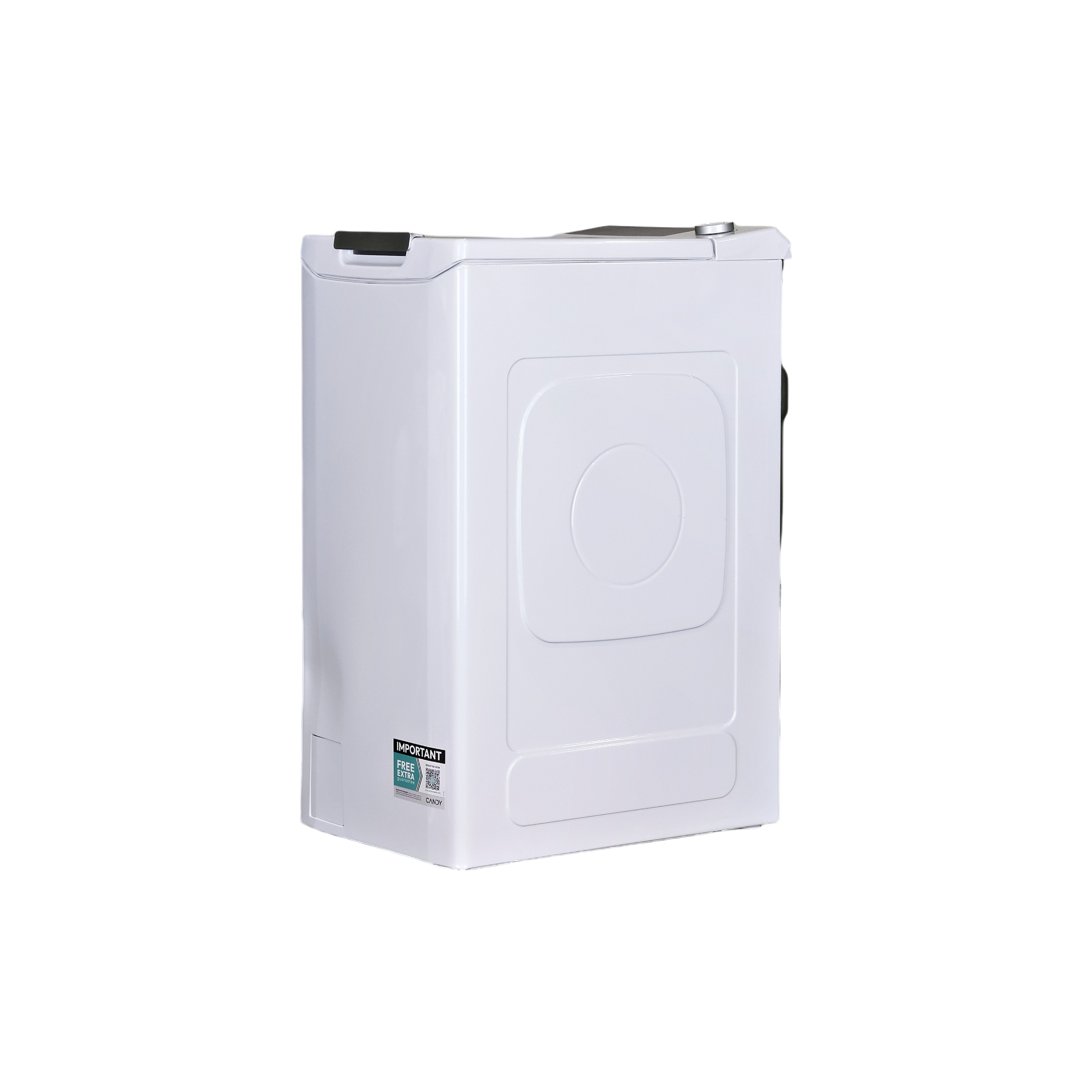 Lave-Linge Top 6 kg Reconditionné CANDY TCAS264TM5-S : vue du côté gauche