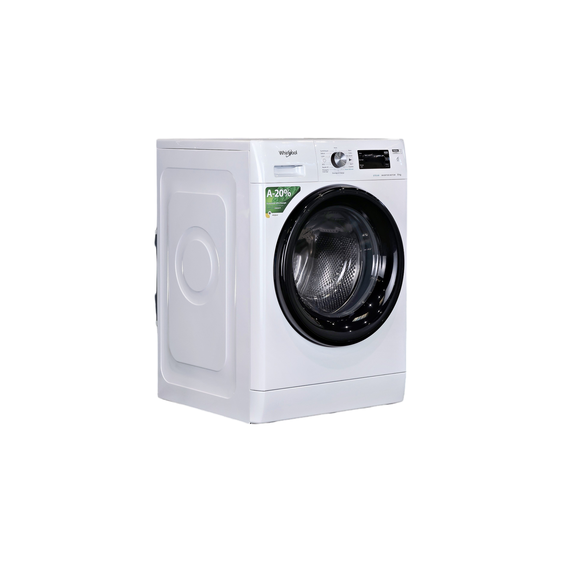 Lave-linge hublot 9 kg Reconditionné WHIRLPOOL FFBB9489BVFR