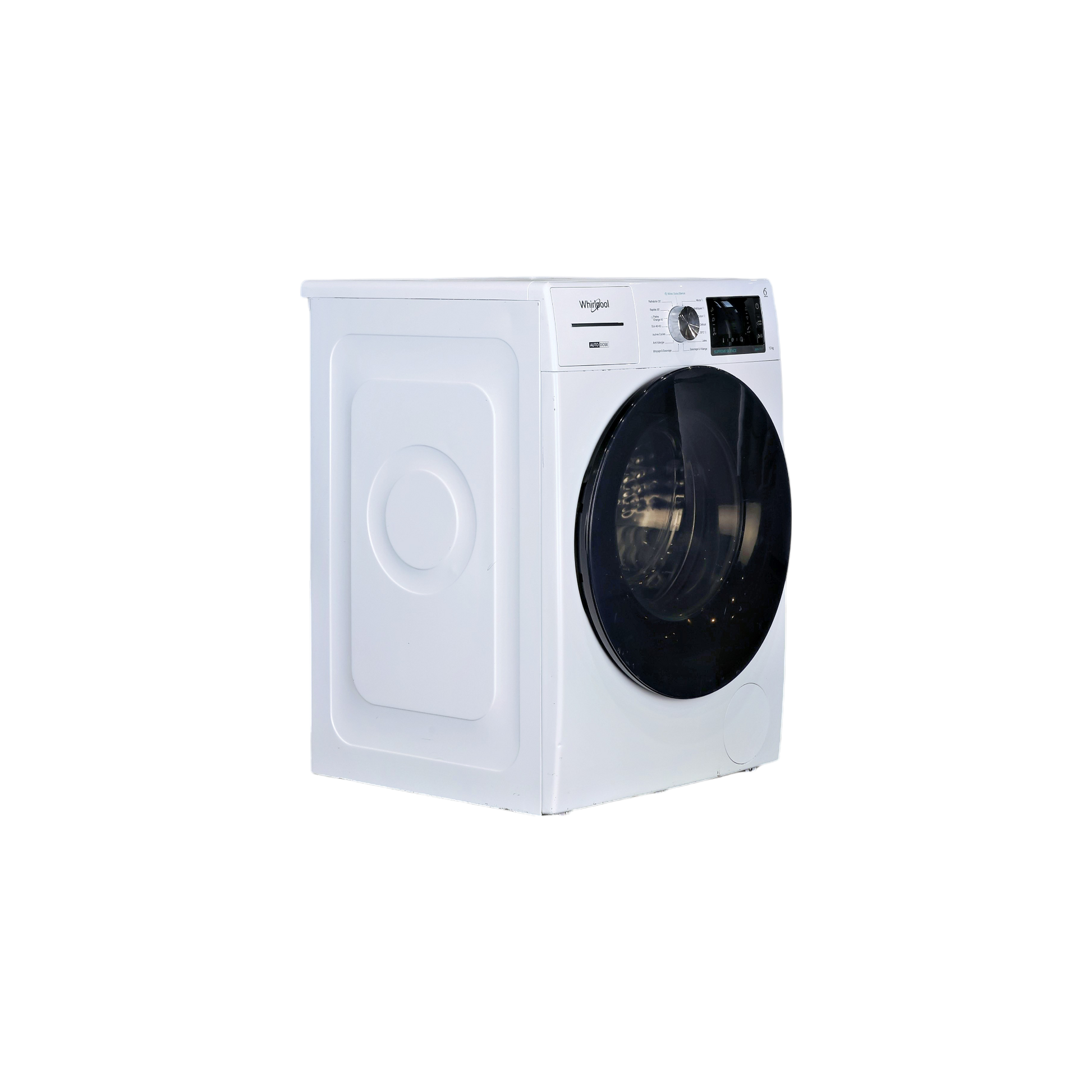 Lave-linge hublot 10 kg Reconditionné WHIRLPOOL W8W046WBFR