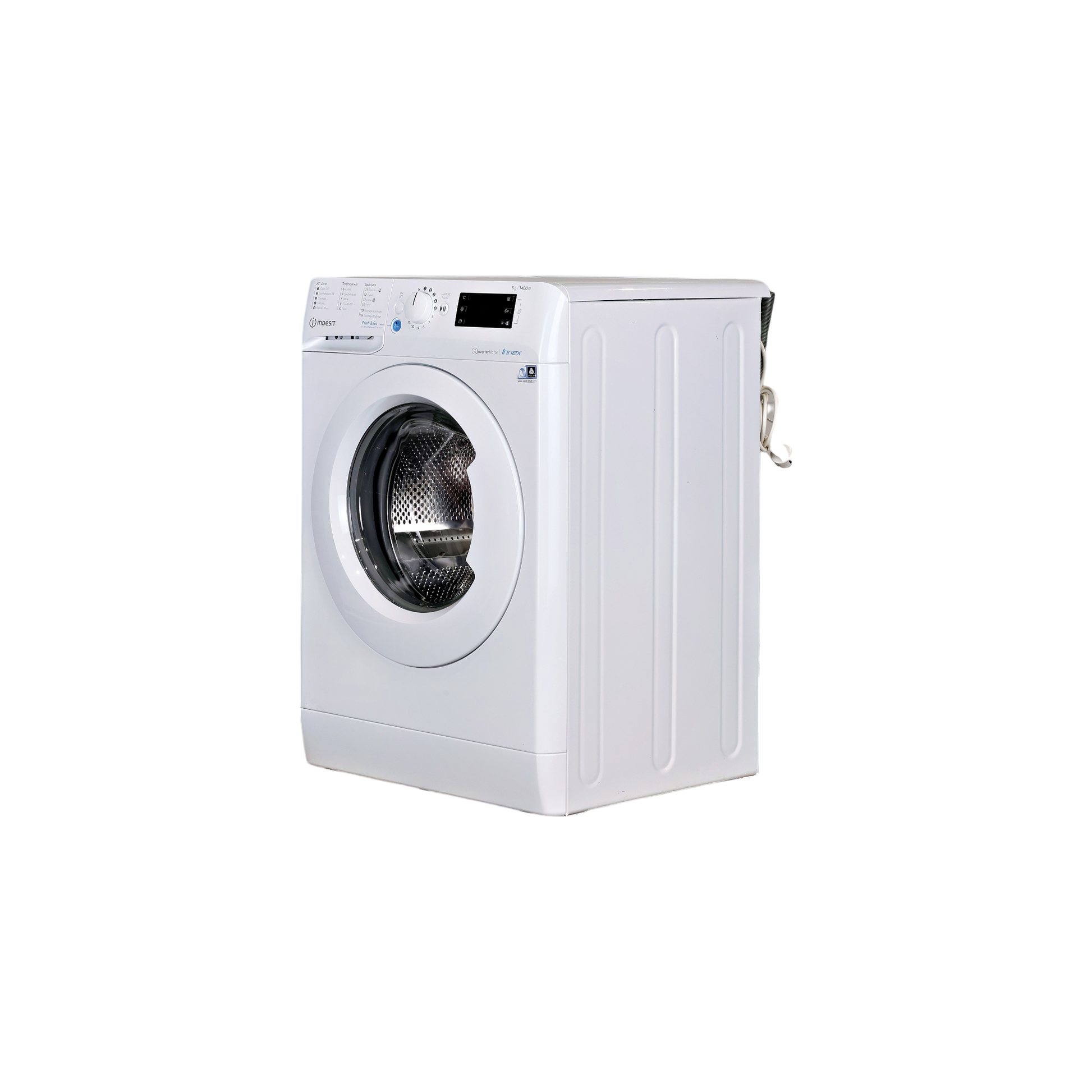 Lave-linge hublot 7 kg Reconditionné INDESIT BWE71484XWFRN