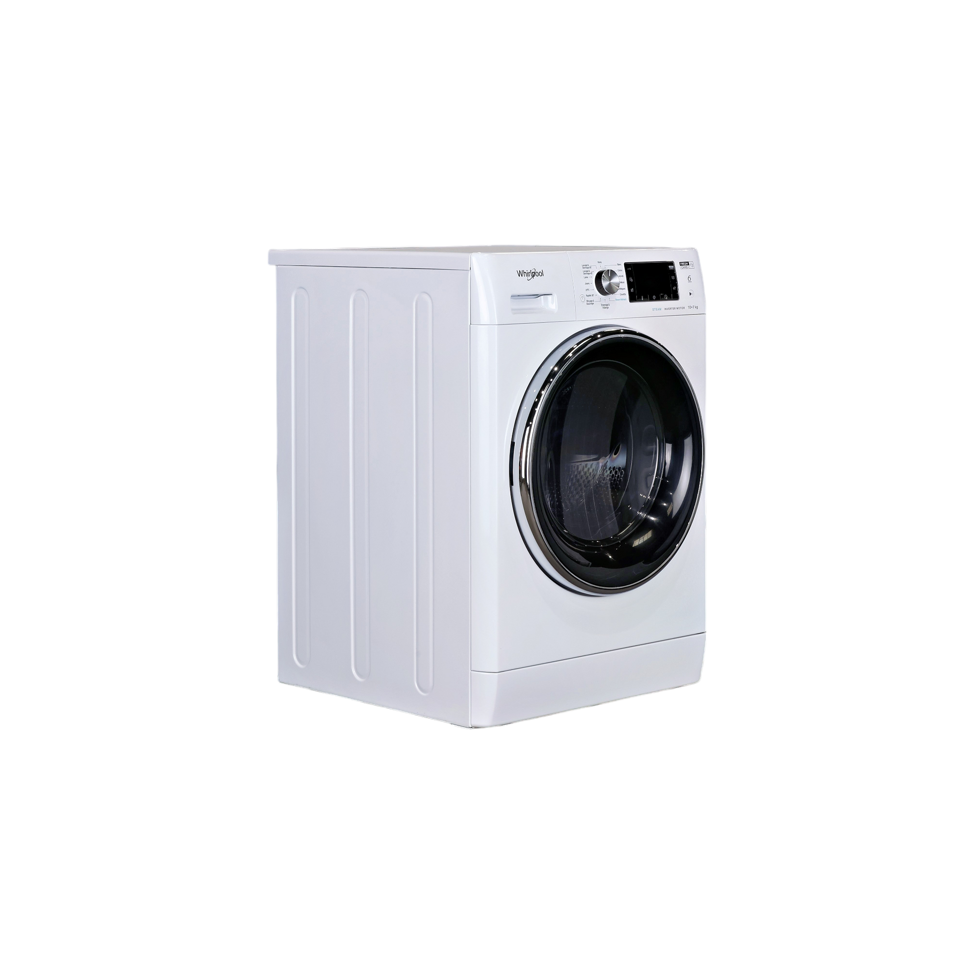 Lave-linge sechant 10 kg Reconditionné WHIRLPOOL FFWDD1074269BCVFR