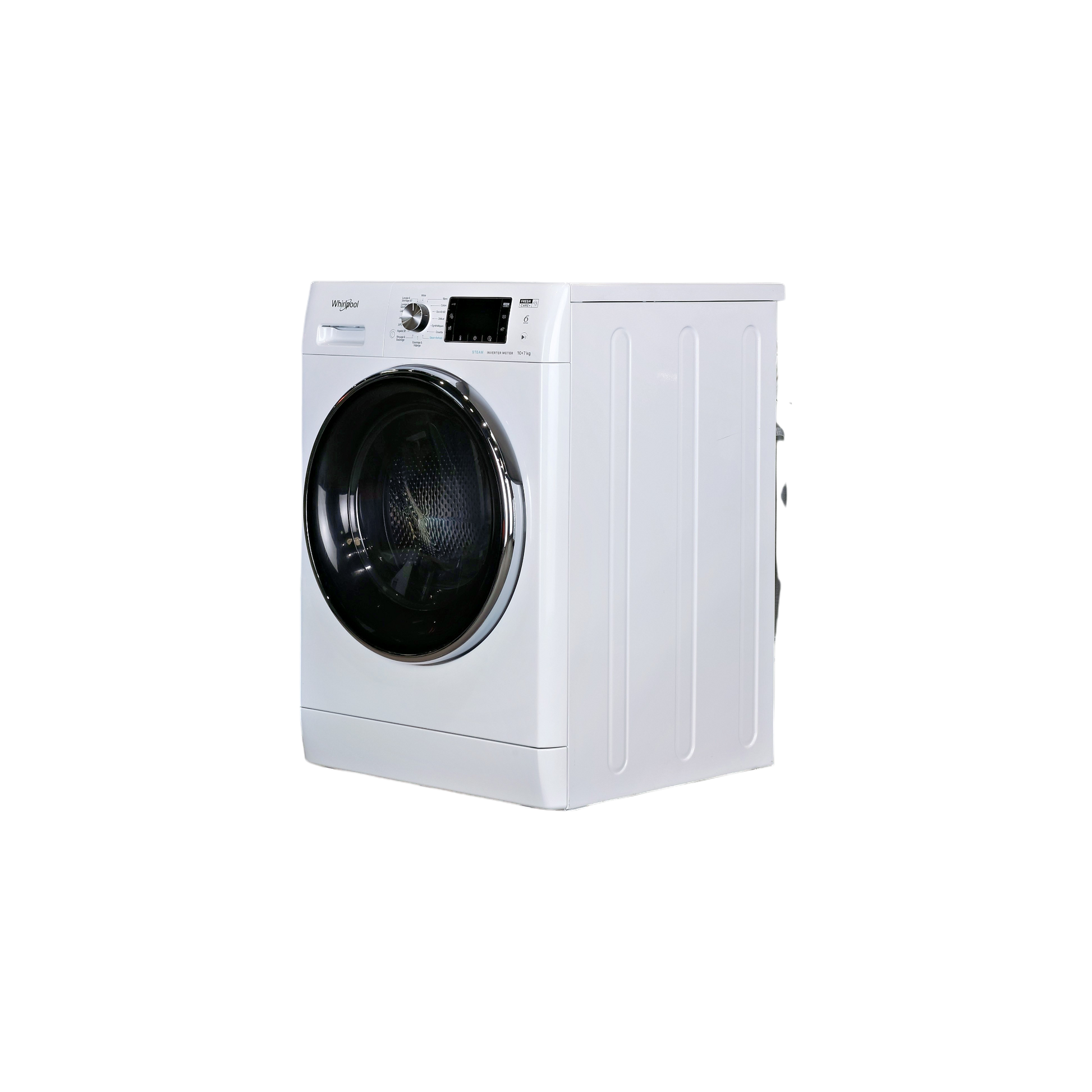 Lave-linge sechant 10 kg Reconditionné WHIRLPOOL FFWDD1074269BCVFR