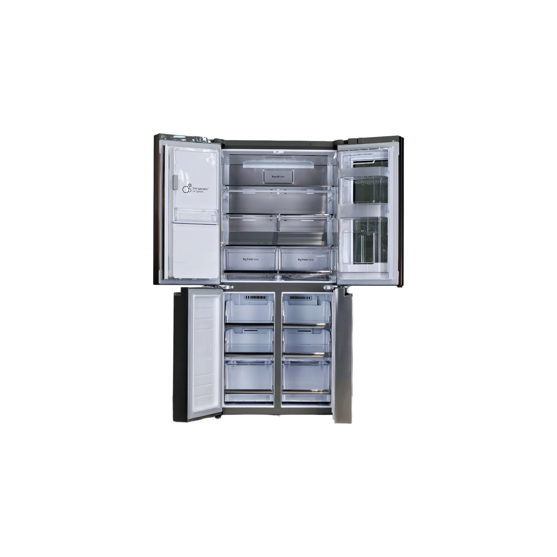 Réfrigérateur multi-portes 288 L Reconditionné LG GMX844BS6F