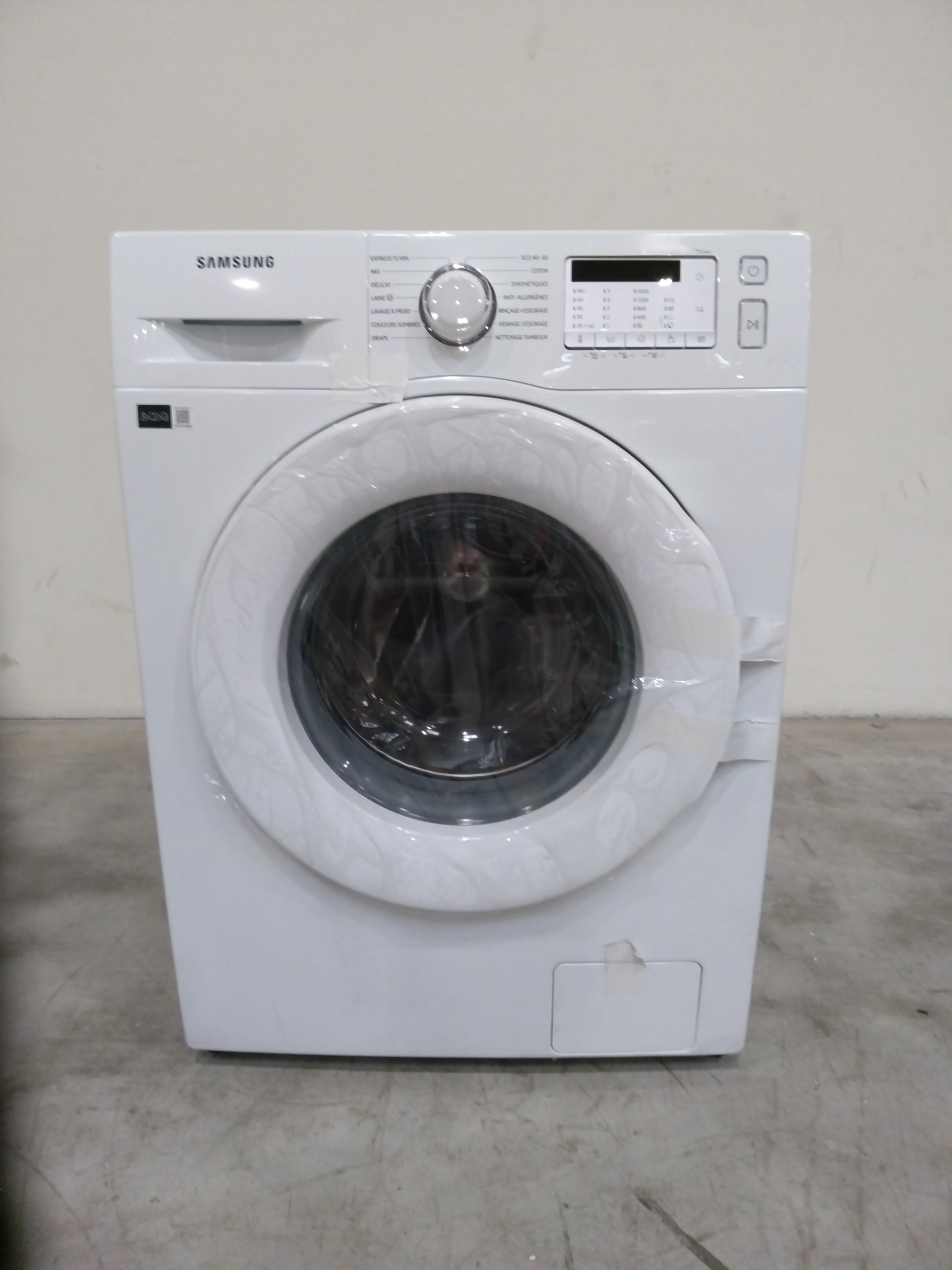 Lave-Linge Hublot 8 kg Reconditionné SAMSUNG WW80TA046TH : détails
