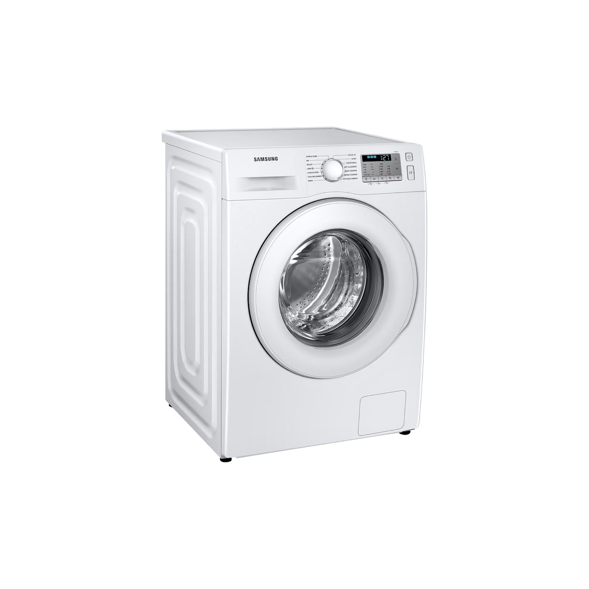 Lave-Linge Hublot 8 kg Reconditionné SAMSUNG WW80TA046TH : vue du côté droit