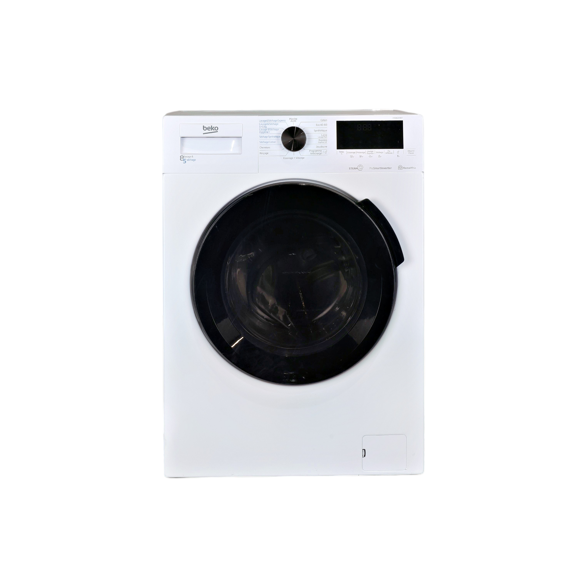 Lave-linge sechant 8 kg Reconditionné BEKO HTE8614YBST