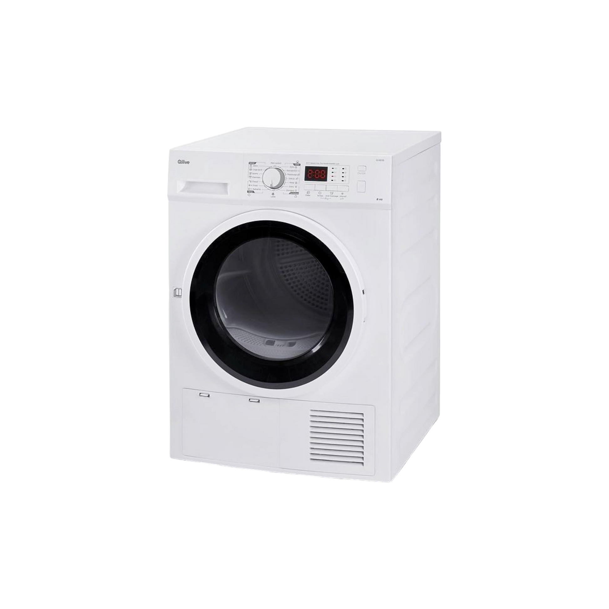 Seche-linge condensation 8 kg Reconditionné QILIVE Q.6836