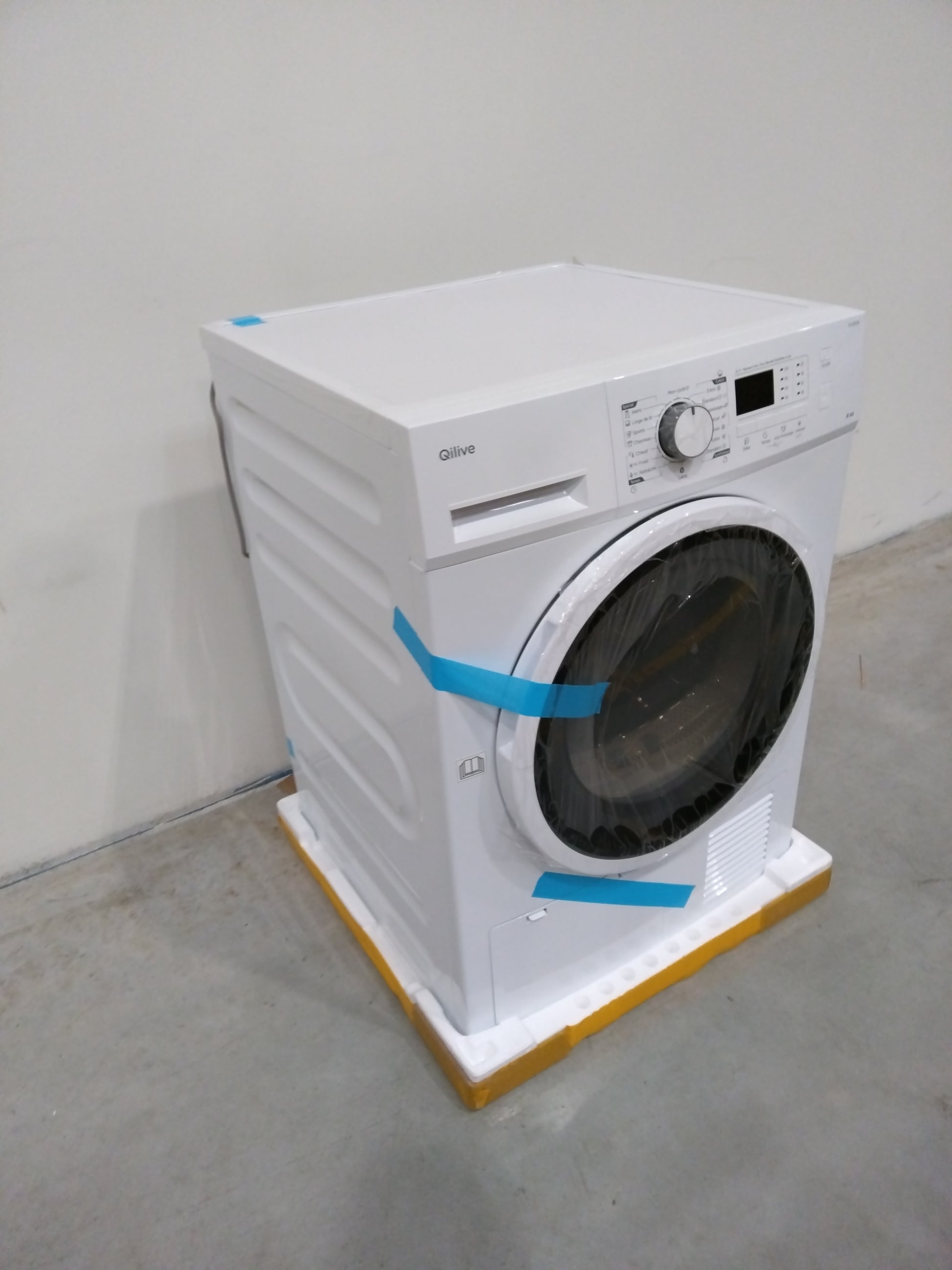 Seche-linge condensation 8 kg Reconditionné QILIVE Q.6836