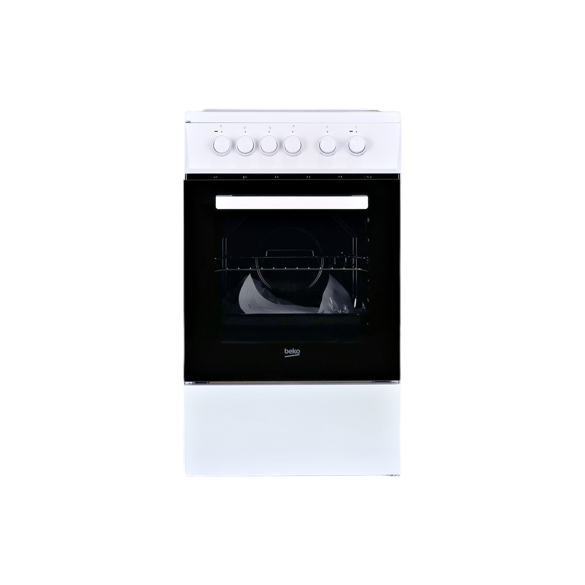 Cuisinière Vitrocéramique 60 L Reconditionné BEKO FSS57000GW