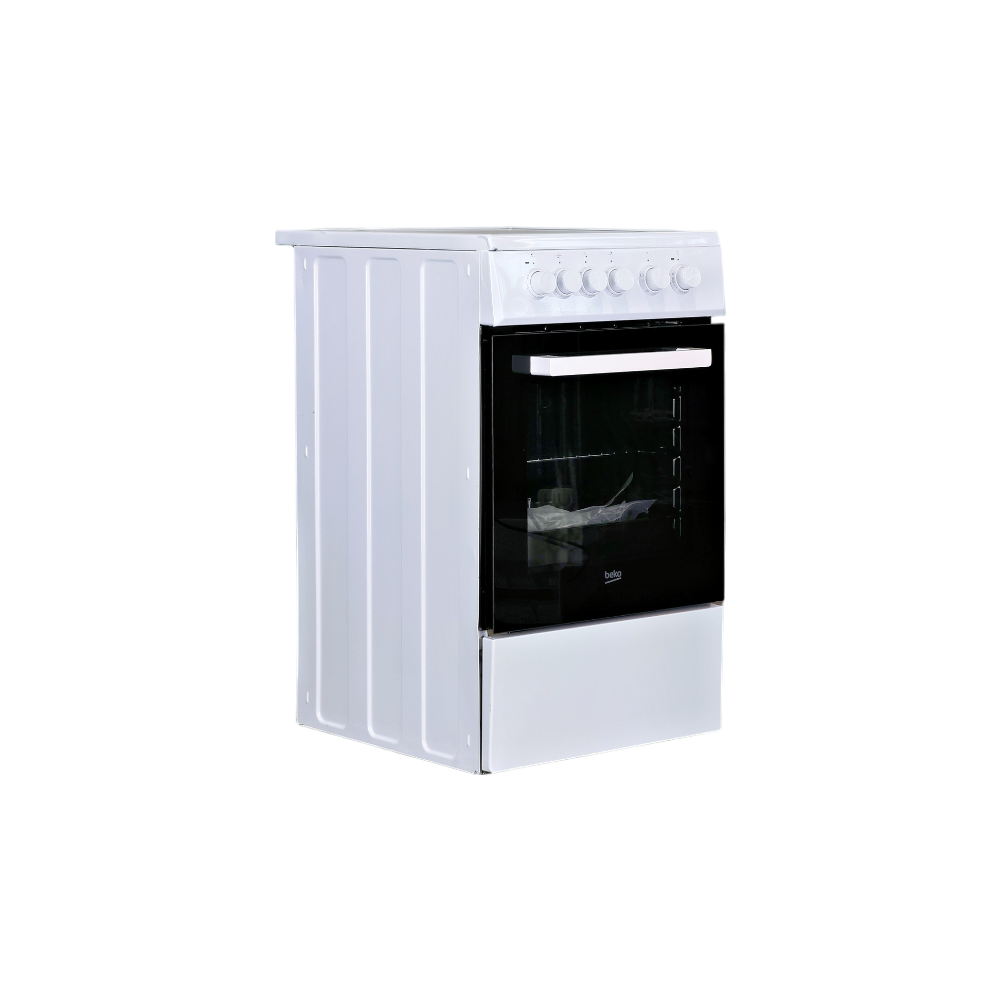 Cuisinière Vitrocéramique 60 L Reconditionné BEKO FSS57000GW