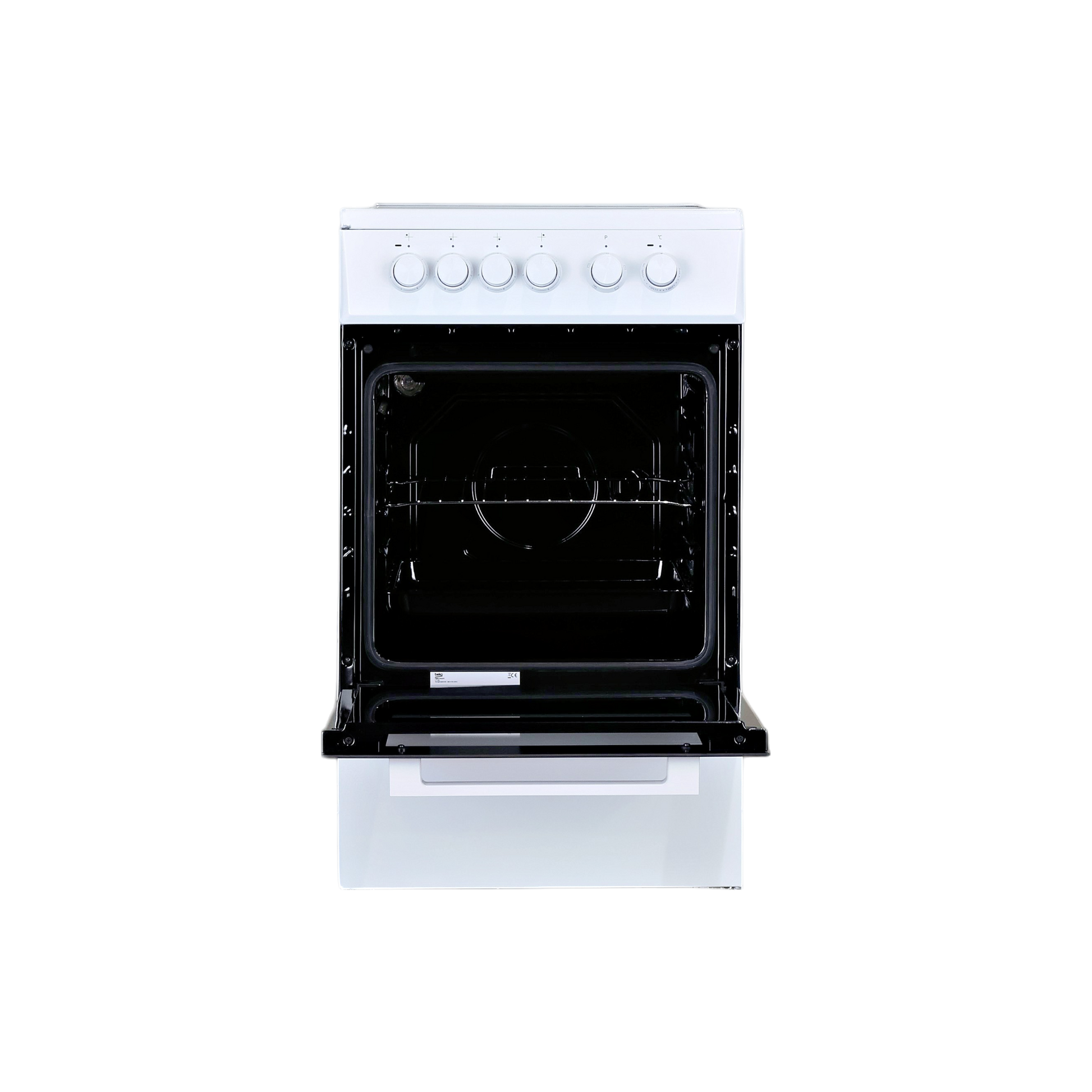 Cuisinière Vitrocéramique 60 L Reconditionné BEKO FSS57000GW