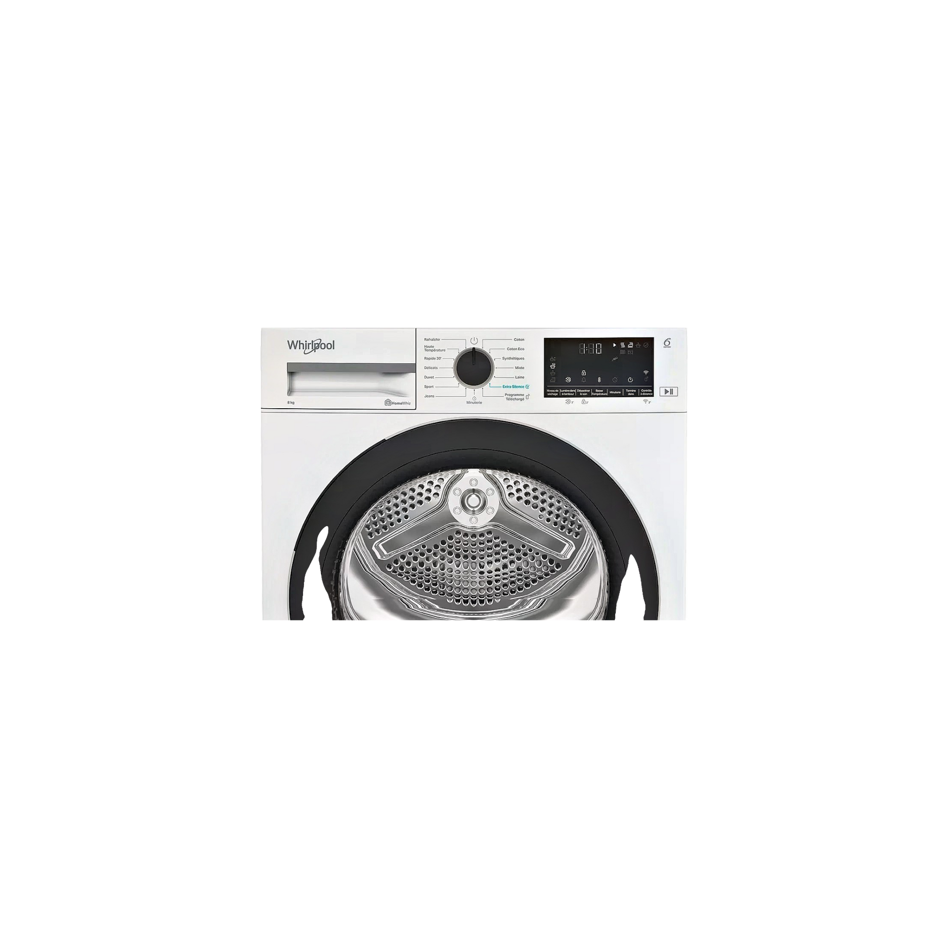 Seche-linge pompe à chaleur 8 kg Reconditionné WHIRLPOOL CWD84MWBSFR