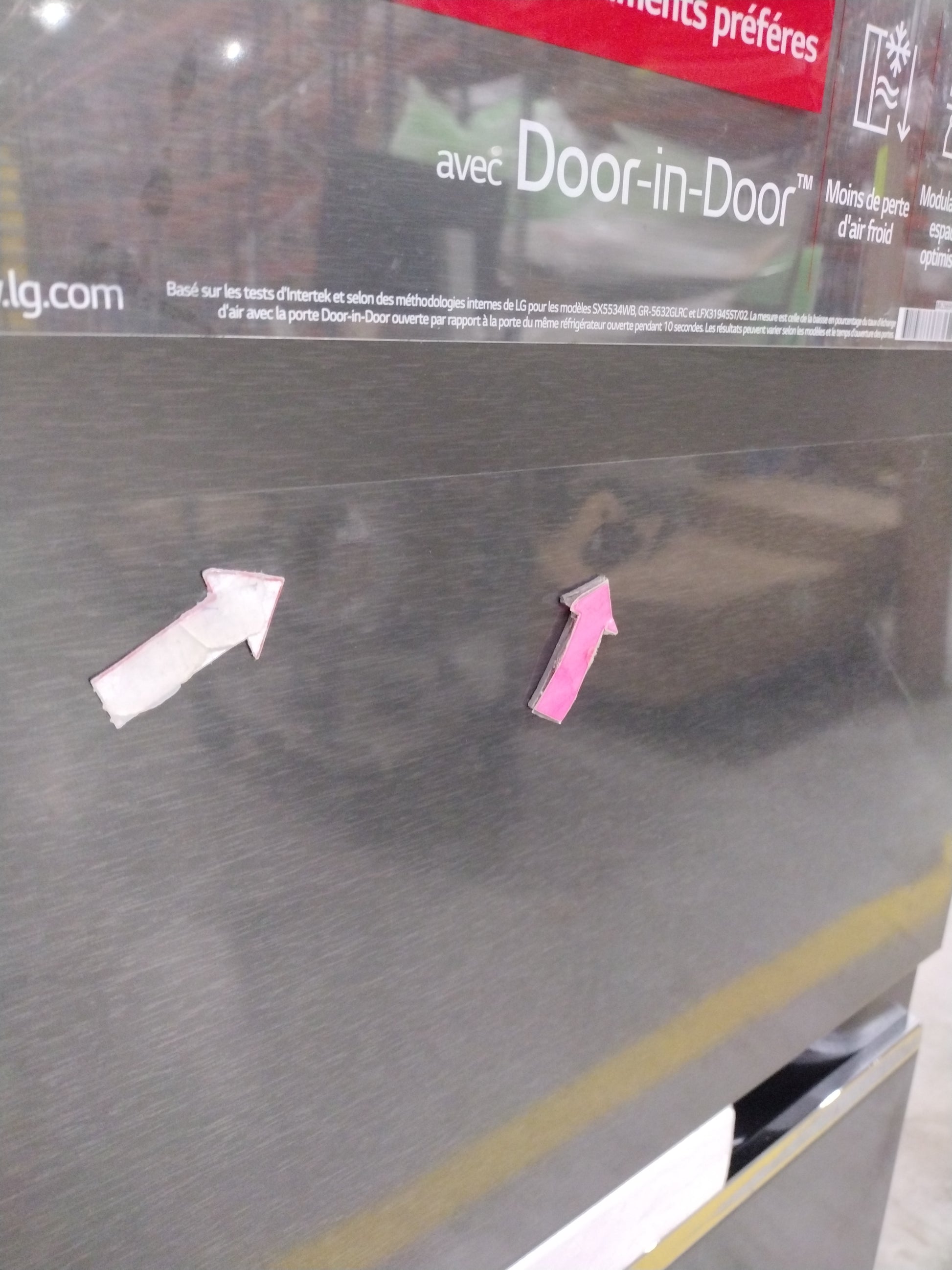 Réfrigérateur américain 416 L Reconditionné LG GSJV80MCLE