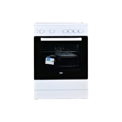 Cuisinière vitrocéramique BEKO FSM67010GW