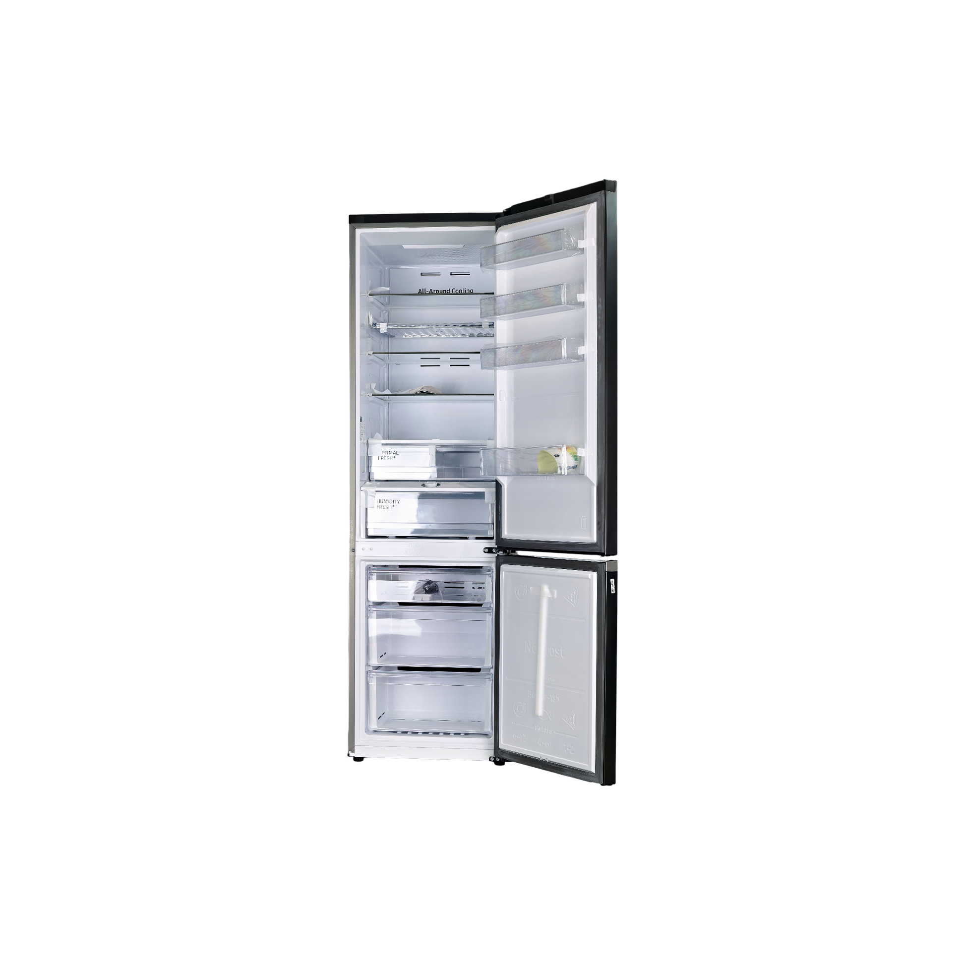 Réfrigérateur avec congélateur 276 L Reconditionné SAMSUNG RB38C605CB1/EF