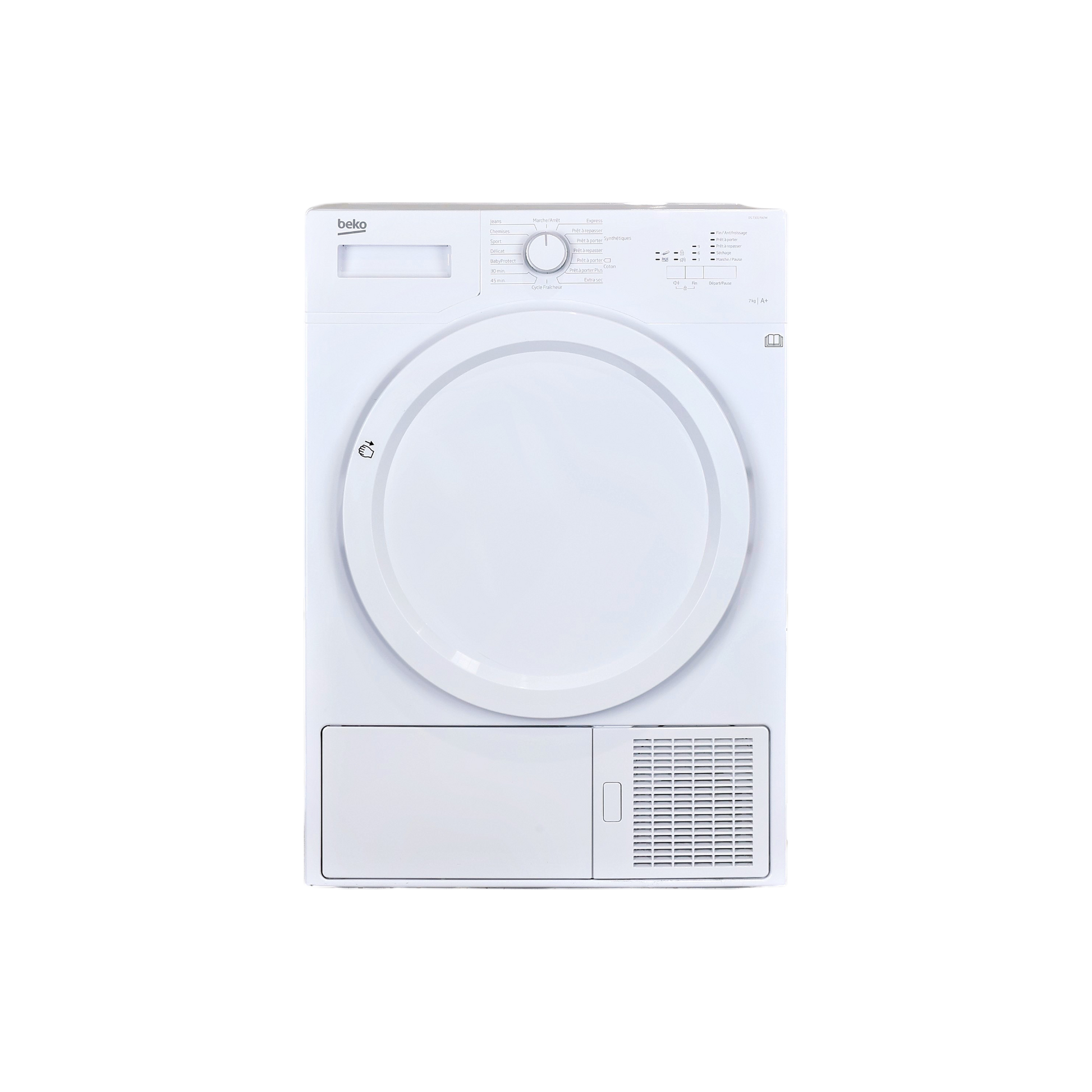 Seche-linge Pompe à Chaleur 7 kg Reconditionné BEKO DS7331PA0W