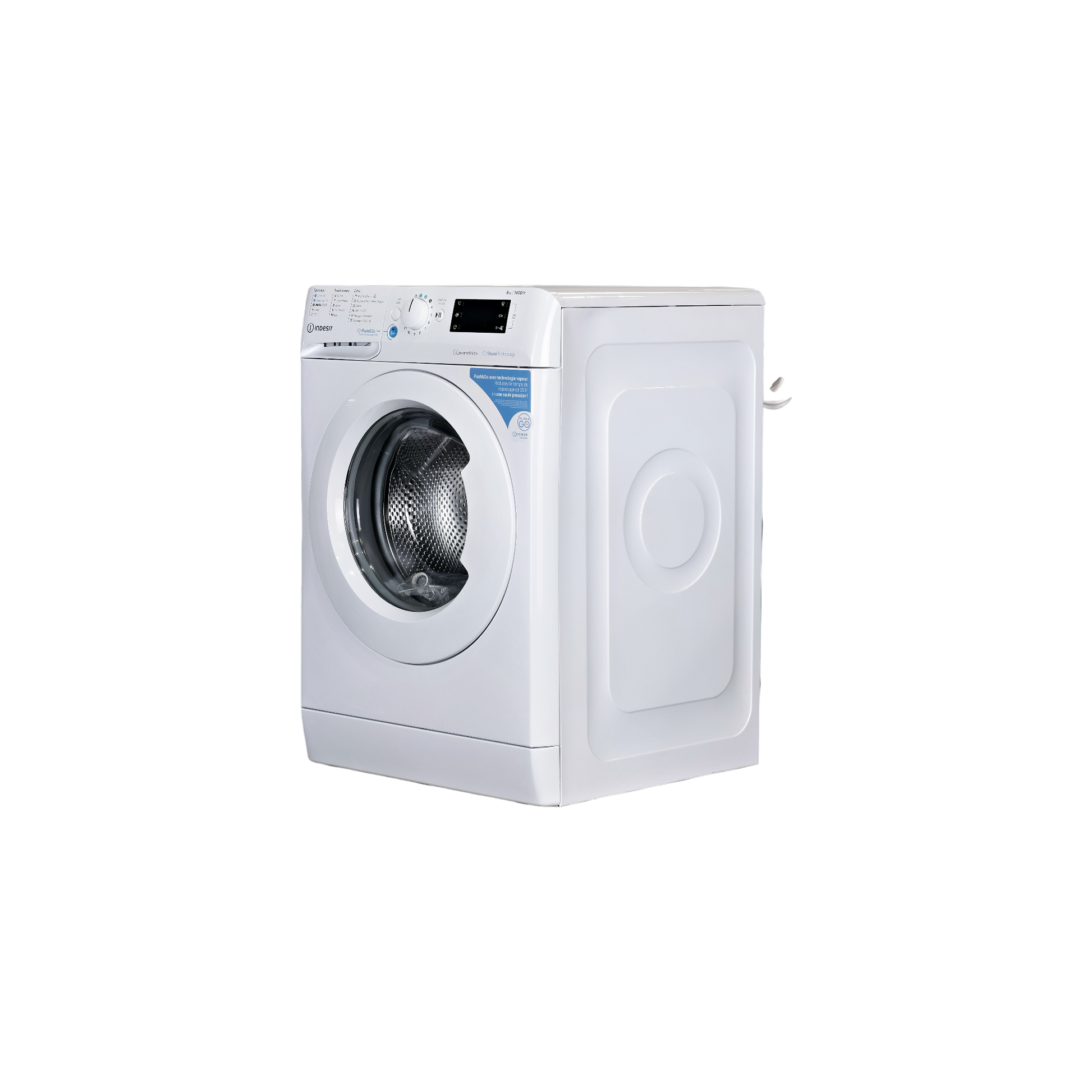 Lave-linge Hublot 8 kg Reconditionné INDESIT BWE81496XWVFR