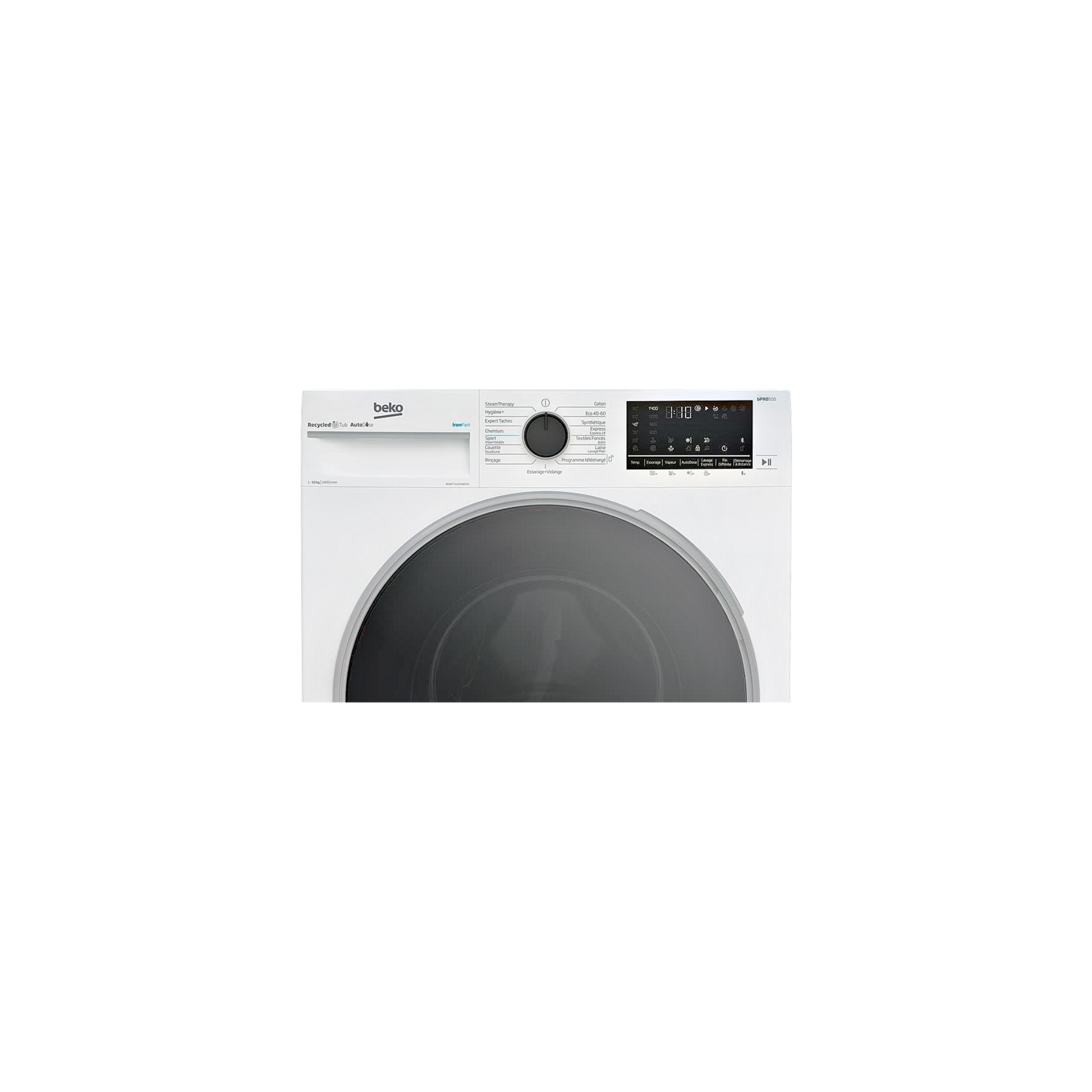 Lave-linge hublot 10 kg Reconditionné BEKO B5WFT51041WDOS