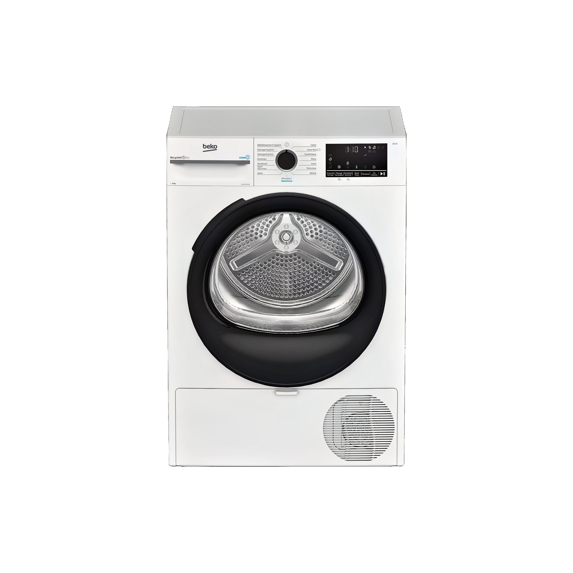Seche-linge Pompe à Chaleur 8 kg Reconditionné BEKO D5H284930W