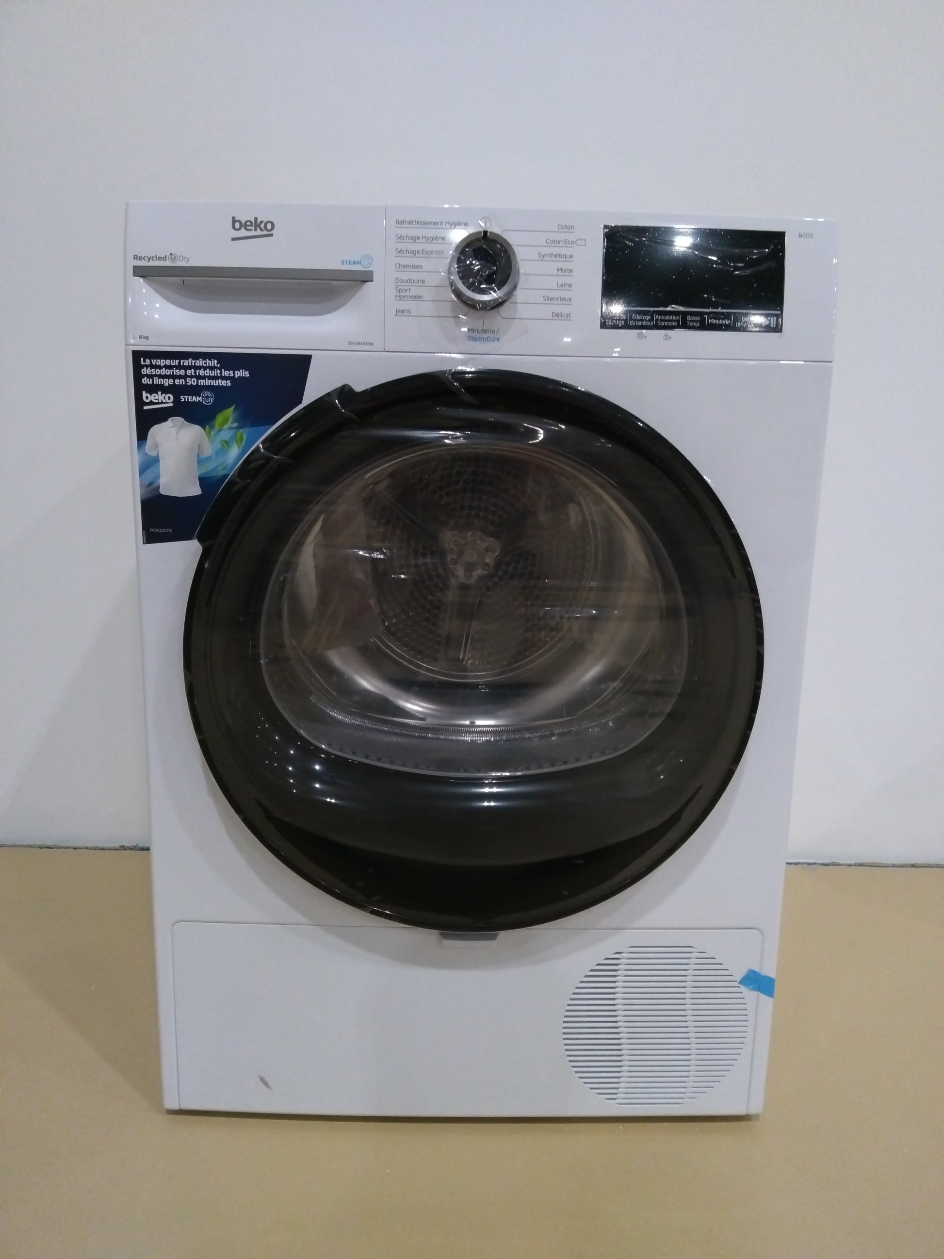 Seche-linge Pompe à Chaleur 8 kg Reconditionné BEKO D5H284930W