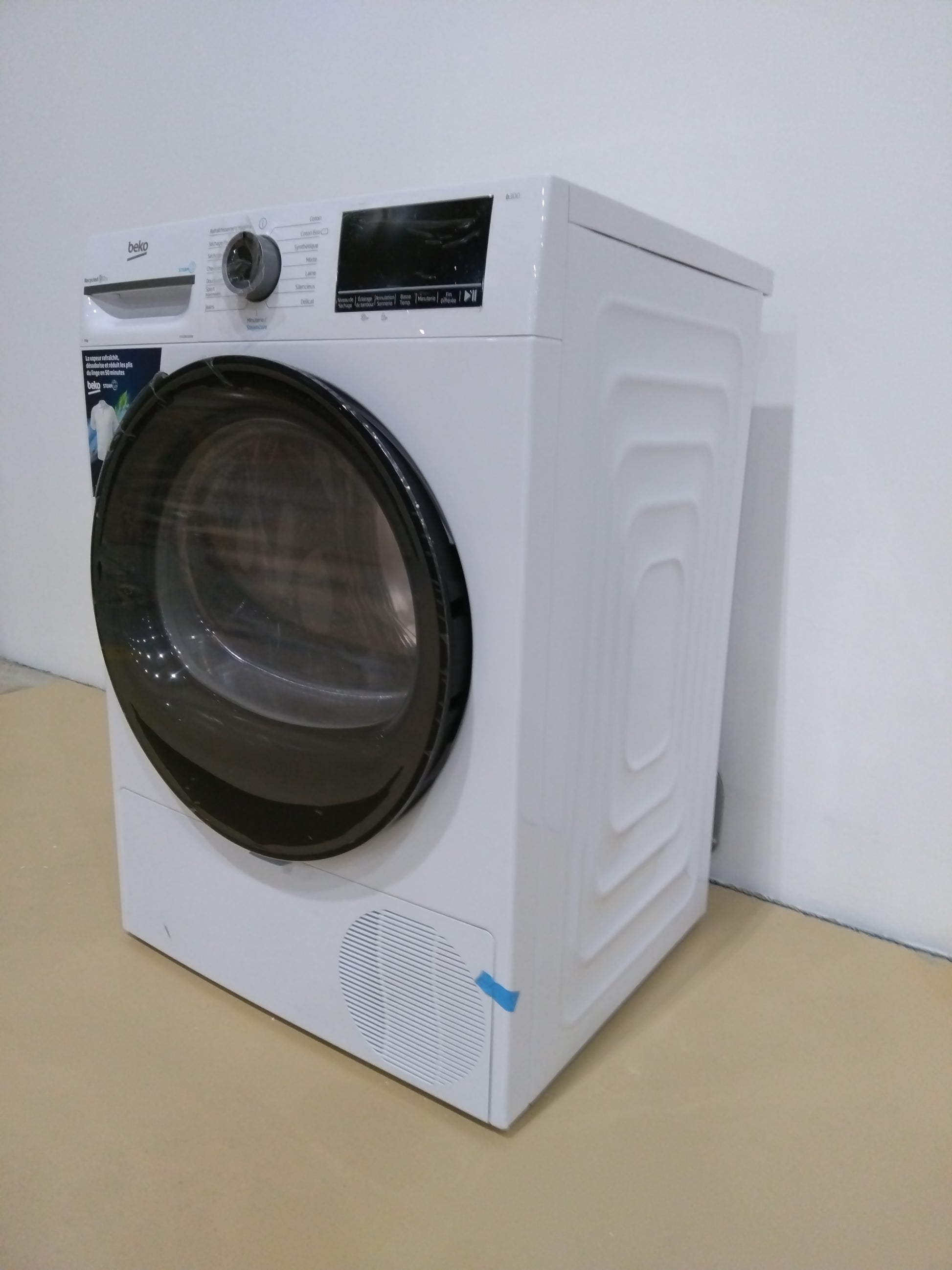 Seche-linge Pompe à Chaleur 8 kg Reconditionné BEKO D5H284930W