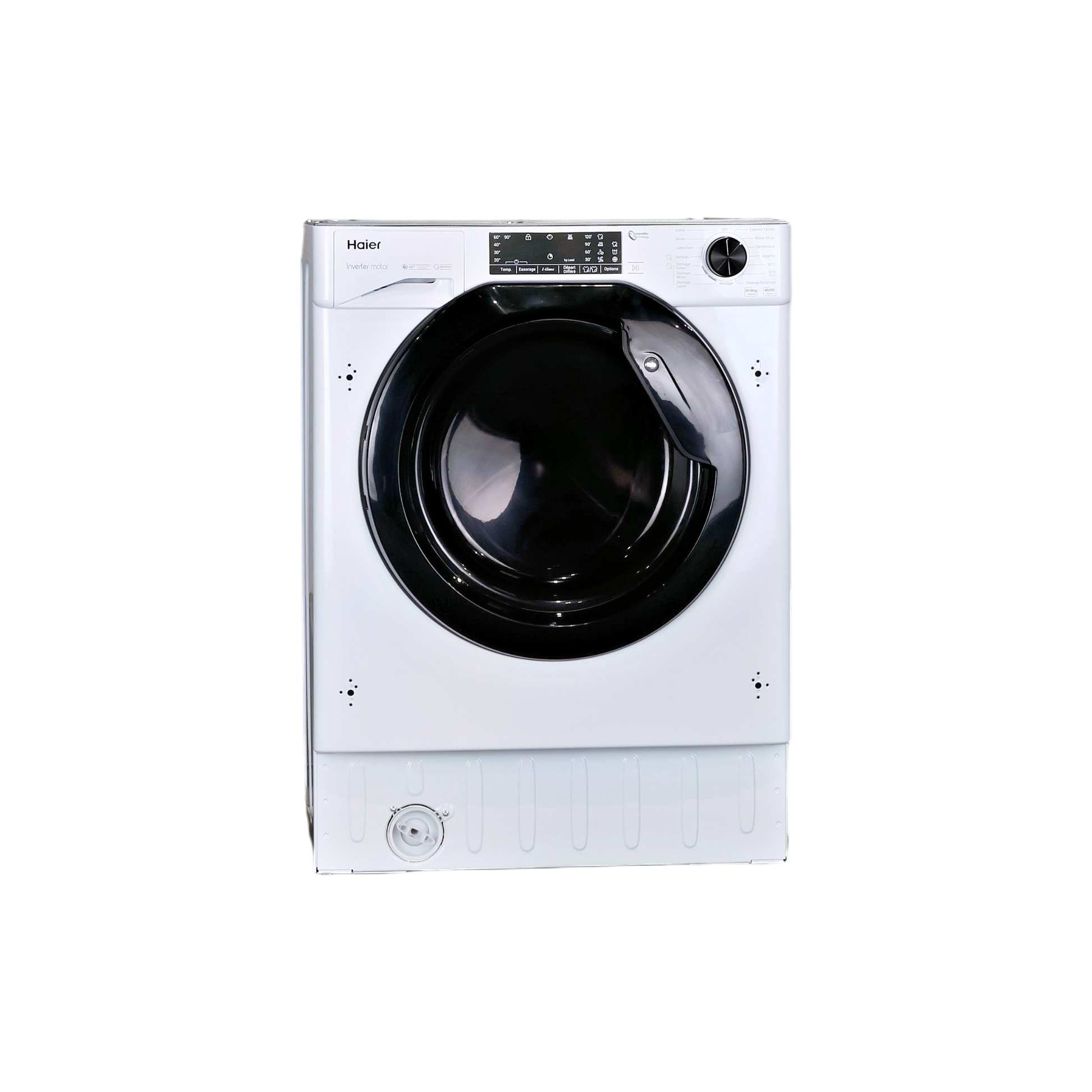 Lave-linge Sechant 9 kg Reconditionné HAIER HWD90B416FWB-FR
