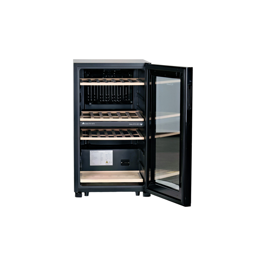 Cave à Vin De Conservation 50 bouteilles Reconditionné LA SOMMELIERE LS51.2ZBLACK