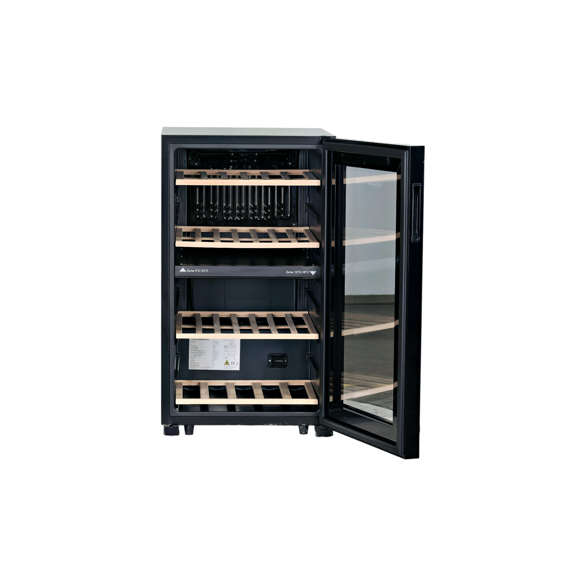 Cave à Vin De Conservation 50 bouteilles Reconditionné LA SOMMELIERE LS51.2ZBLACK