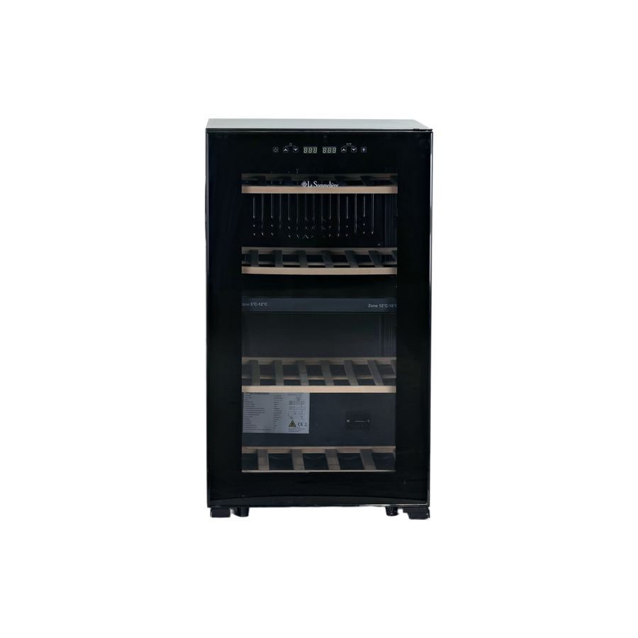 Cave à Vin De Conservation 50 bouteilles Reconditionné LA SOMMELIERE LS51.2ZBLACK