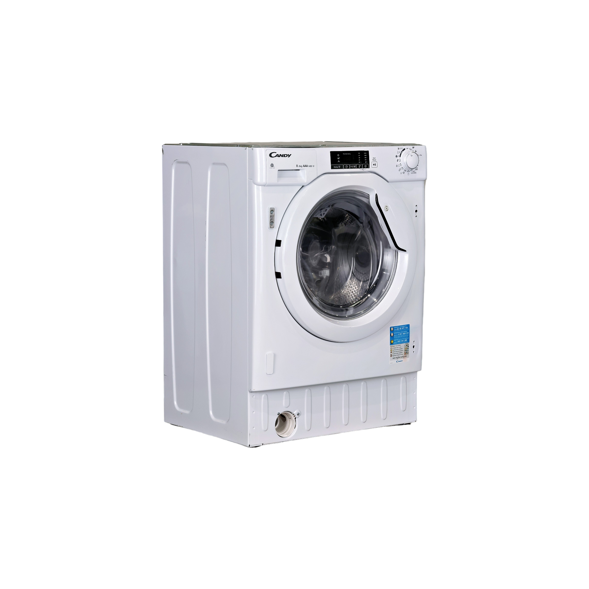 Lave-linge Sechant 8 kg Reconditionné CANDY CBWD8514D-S
