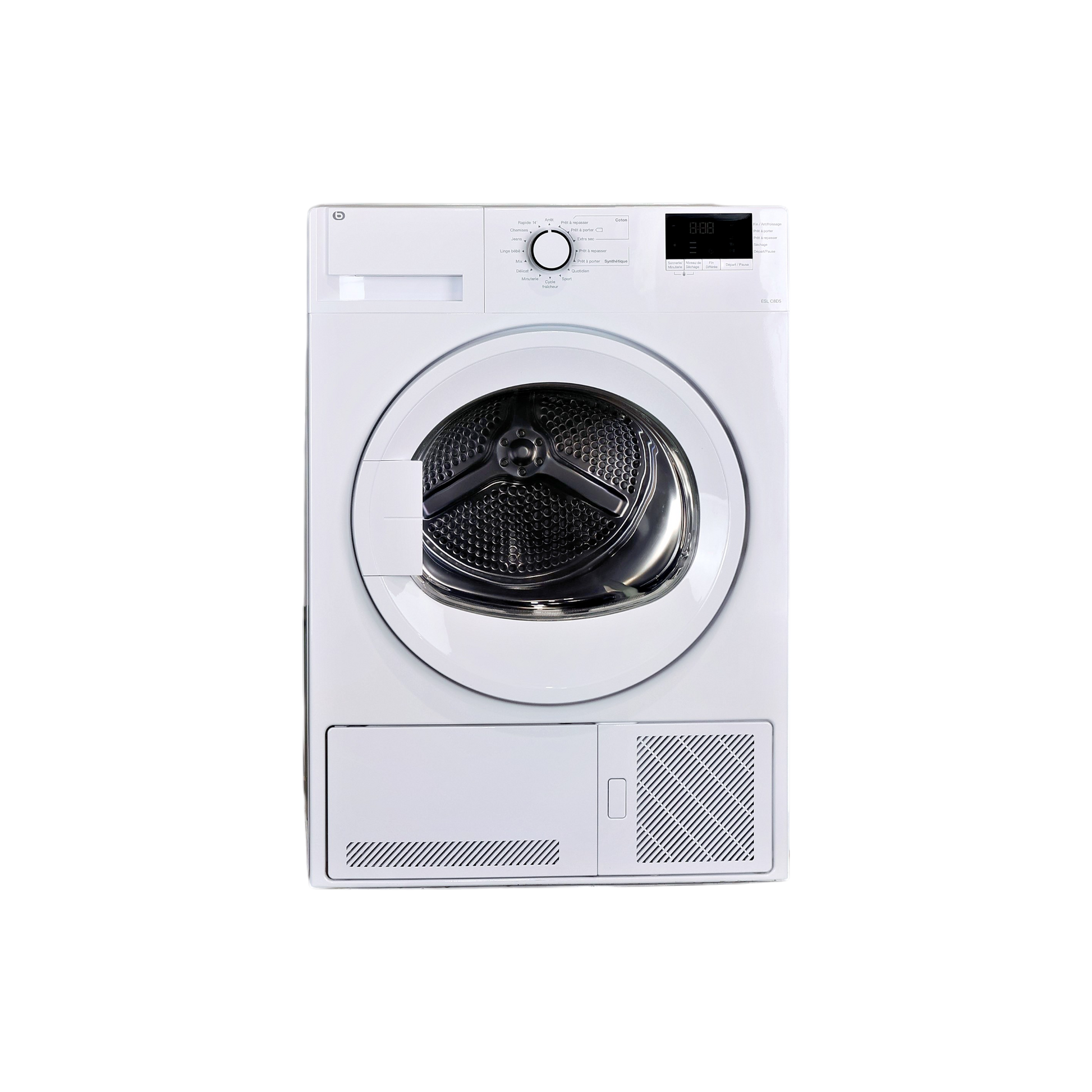 Seche-linge à Condensation 8 kg Reconditionné ESSENTIEL B ESLC8D5