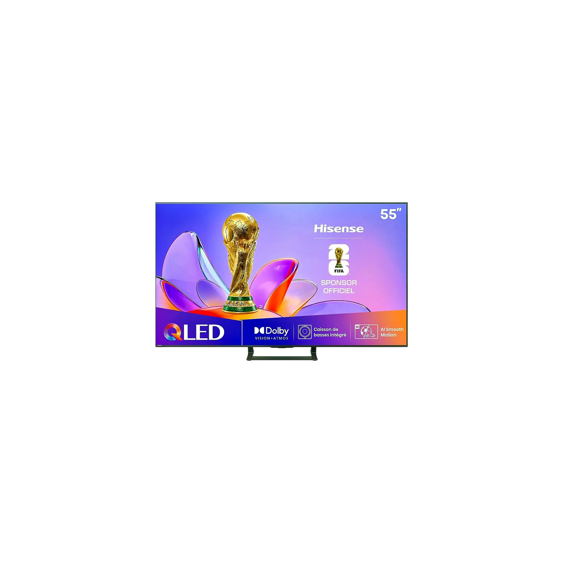 Téléviseur LED 55 pouces Reconditionné HISENSE 55A7Q 139 cm (55")