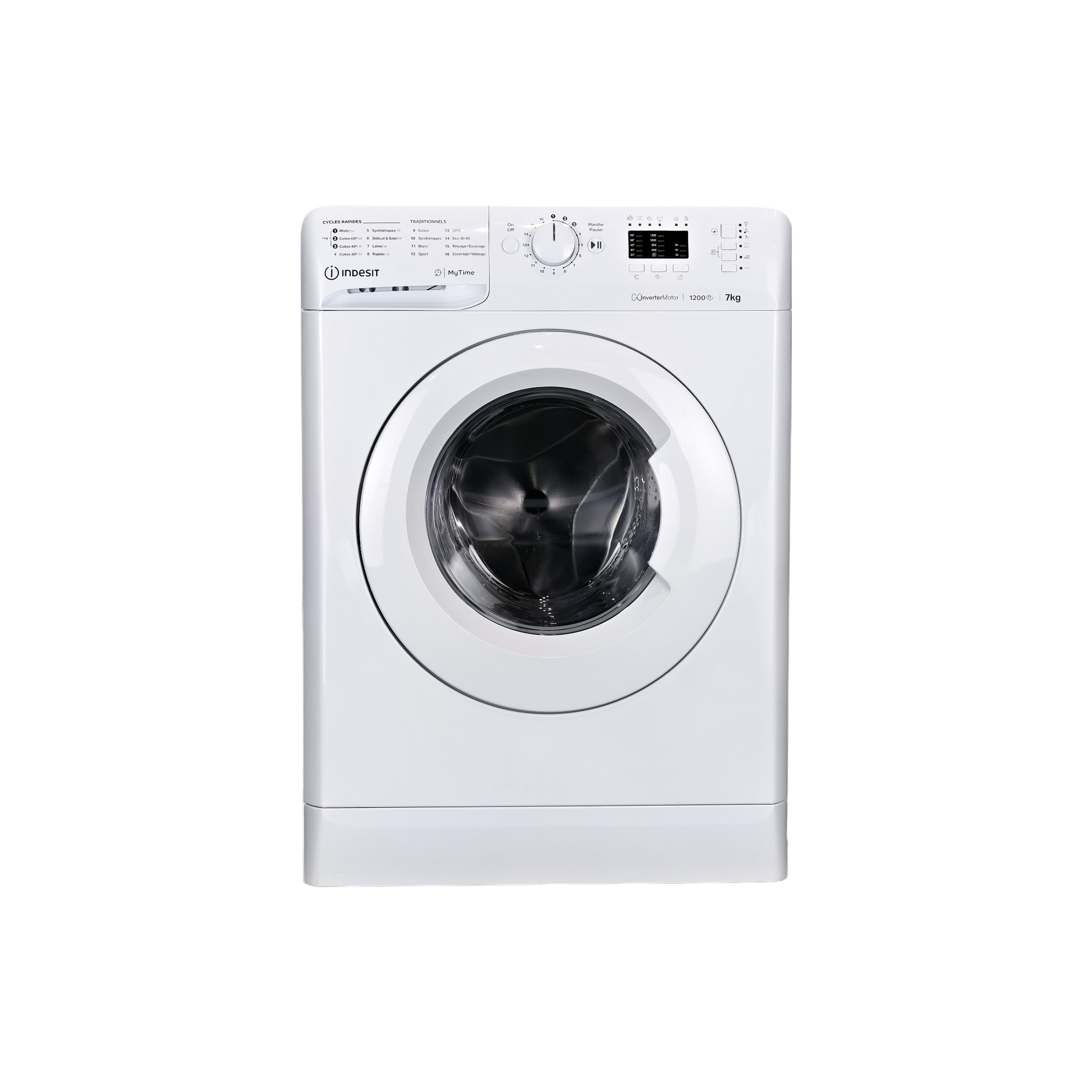 Lave-linge Hublot 7 kg Reconditionné INDESIT MTWA71296WFR