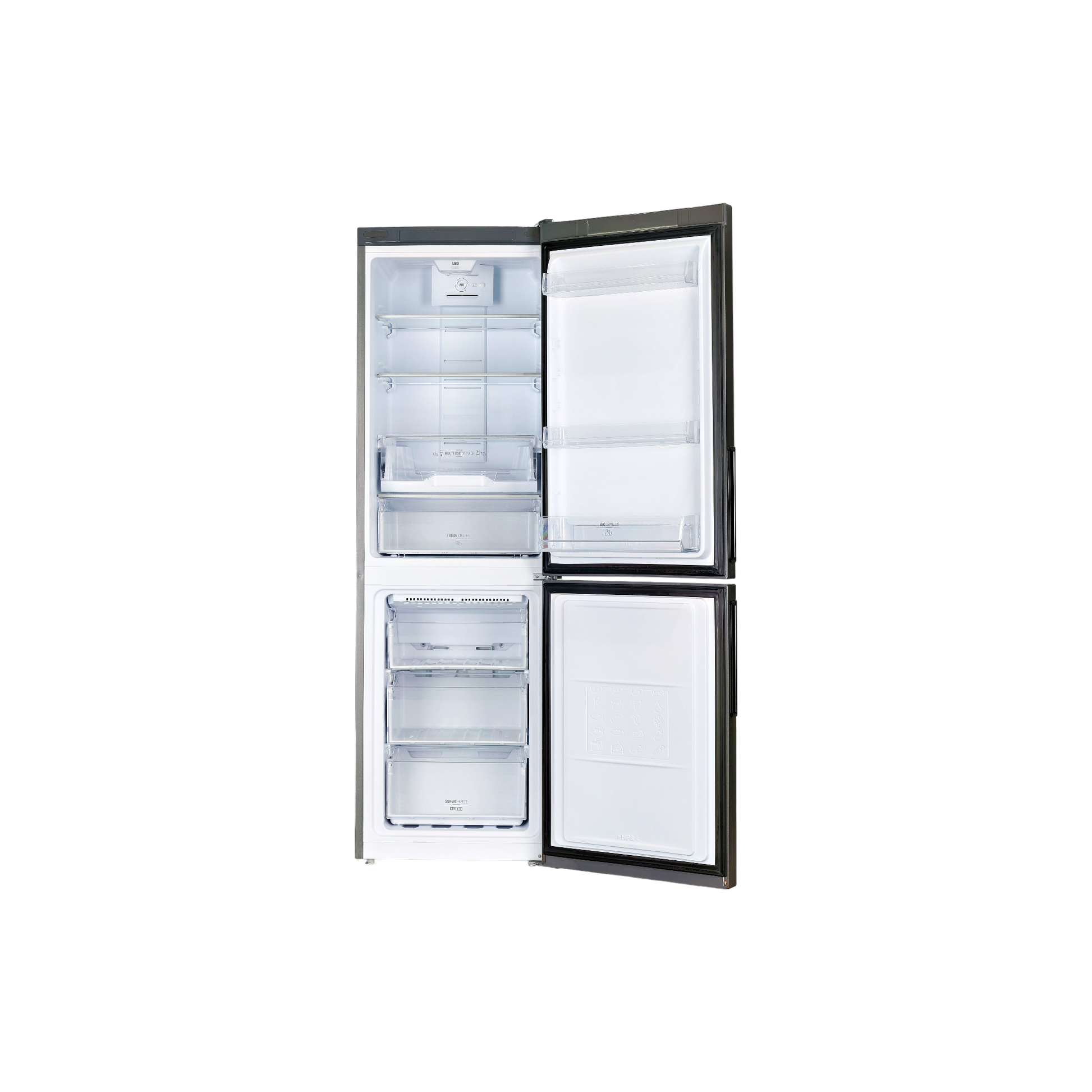 Réfrigérateur Avec Congélateur 215 L Reconditionné HOTPOINT LH8 FF2O X