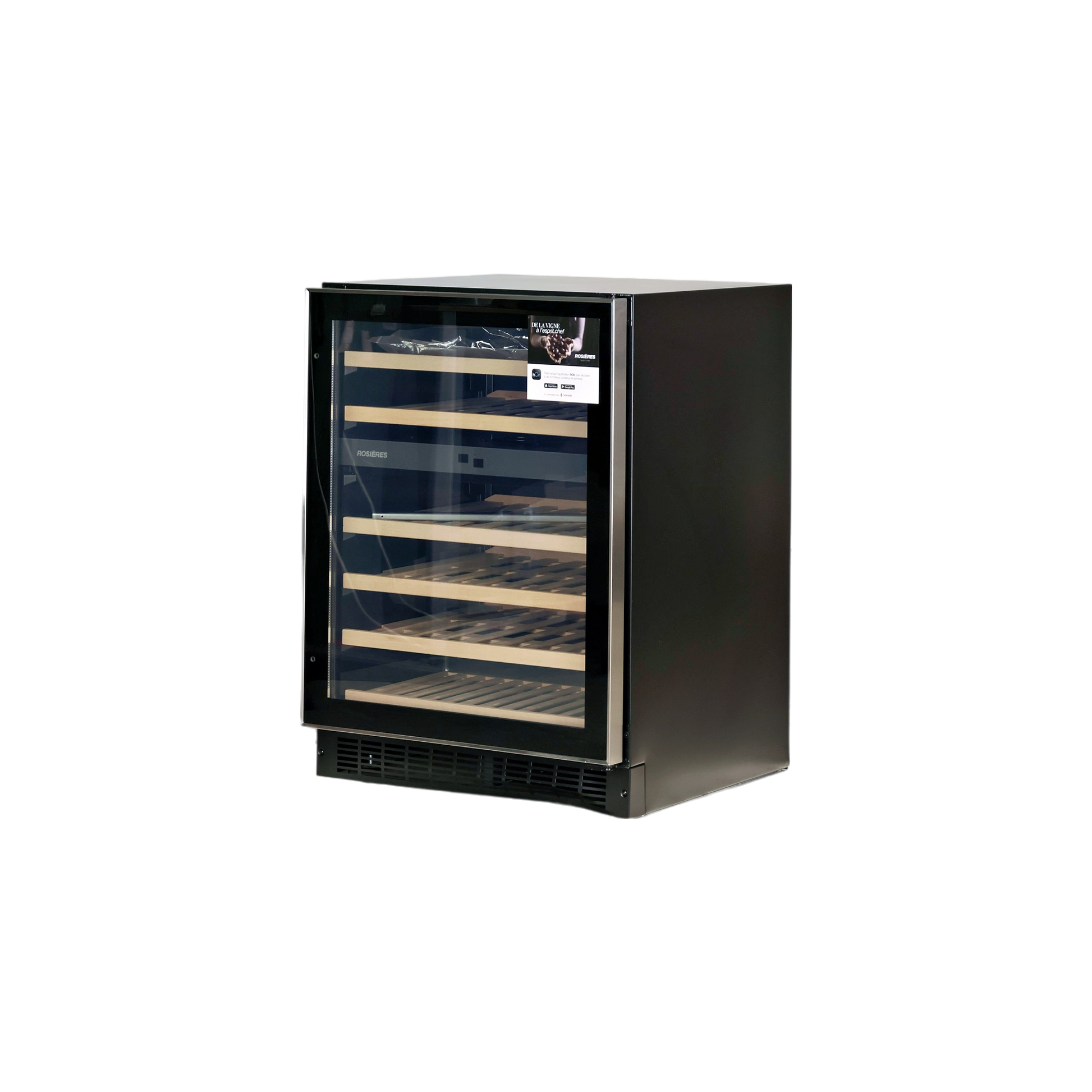 Cave à Vin Multi-température 51 bouteilles Reconditionné ROSIERES RWCB 60/N