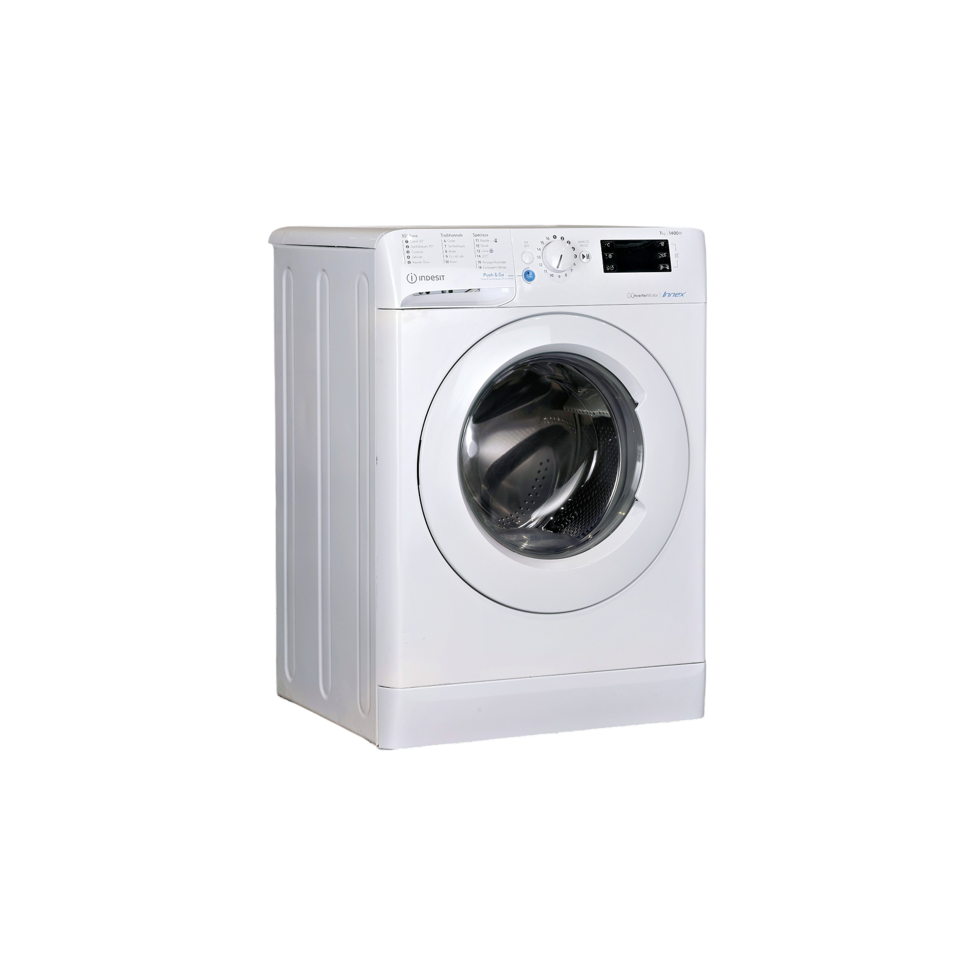 Lave-linge Hublot 7 kg Reconditionné INDESIT BWE71484XWFRN