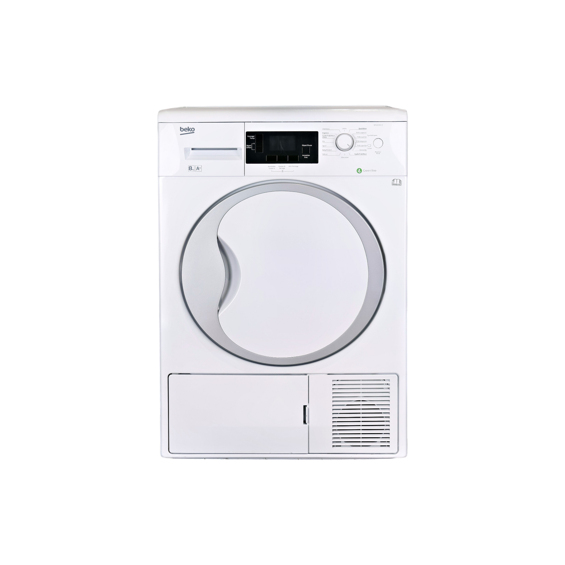 Seche-linge Pompe à Chaleur 8 kg Reconditionné BEKO DPU8341X