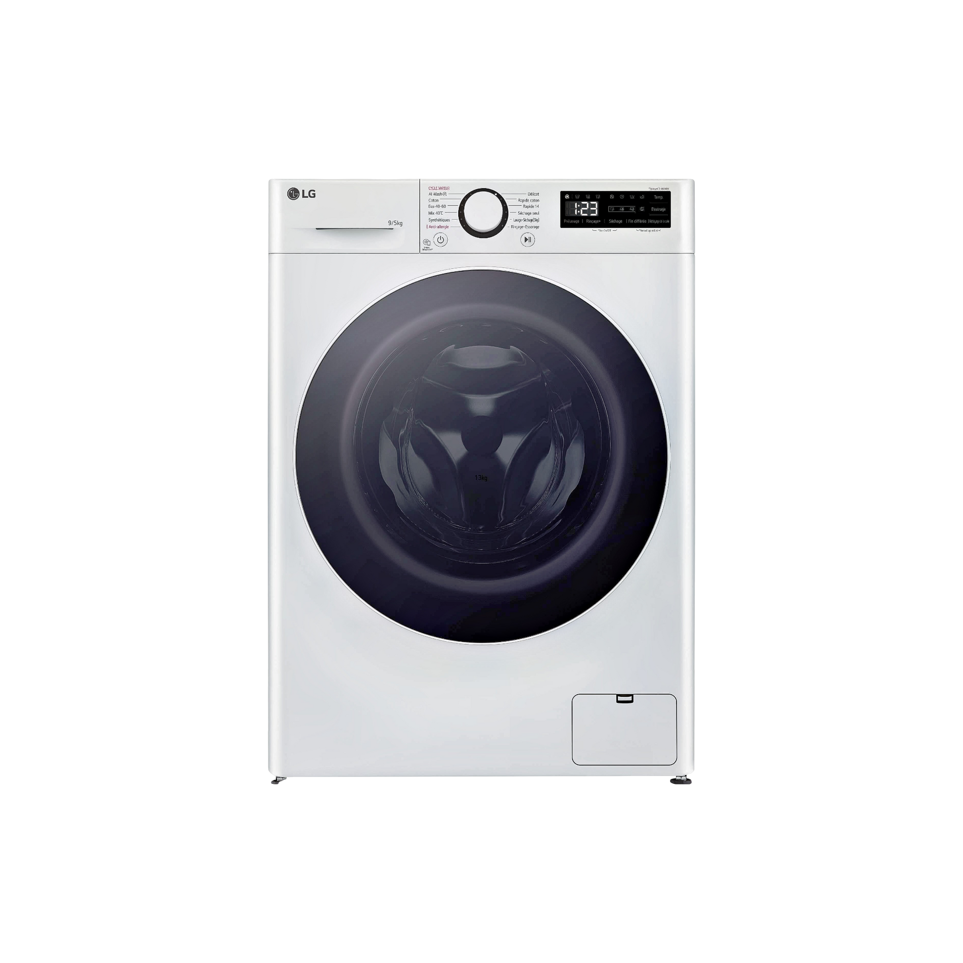 Lave-linge Sechant 9 kg Reconditionné LG F952SR50WRS