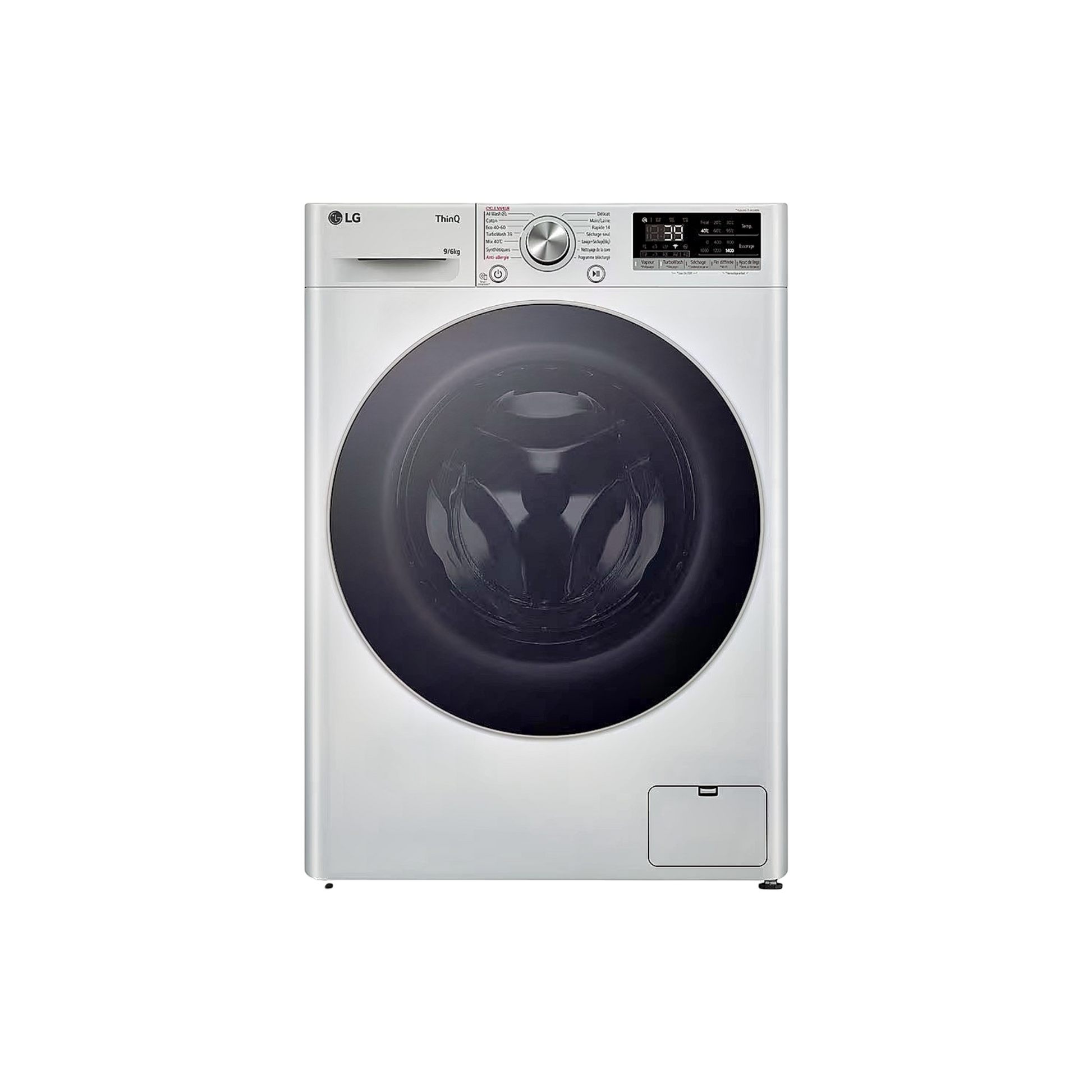 Lave-linge Sechant 9 kg Reconditionné LG F964R71WRST