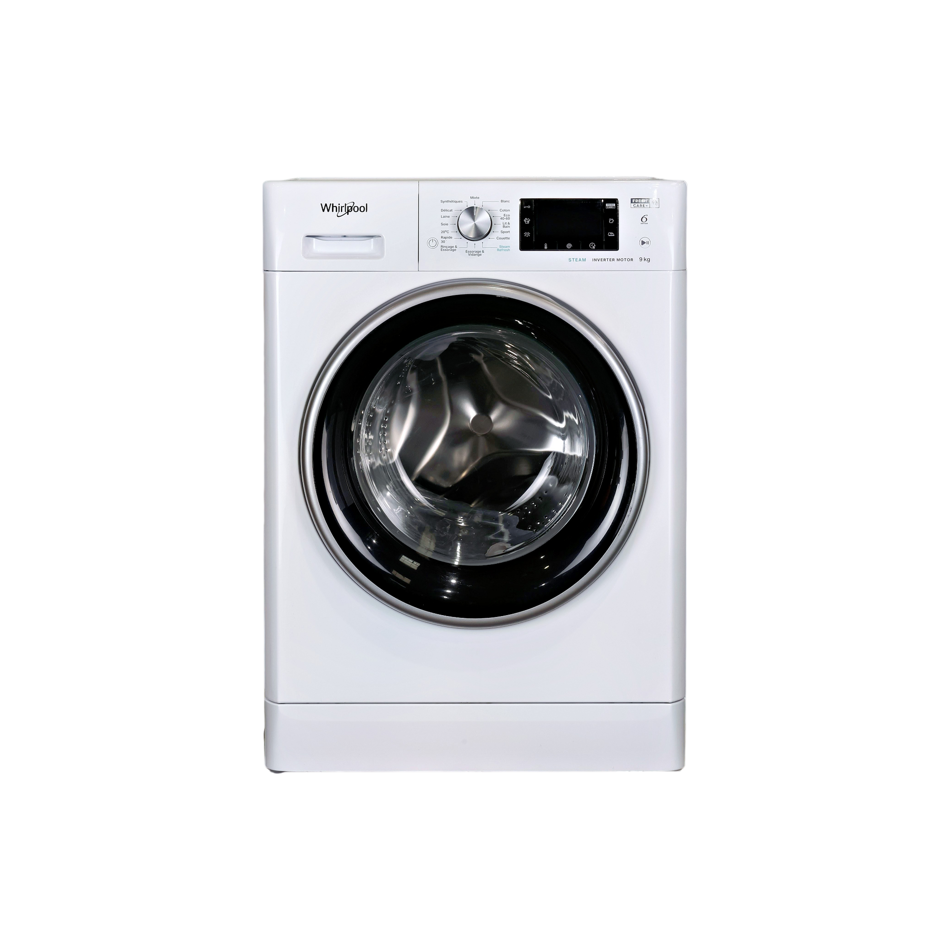 Lave-linge Hublot 9 kg Reconditionné WHIRLPOOL FFDD9469BSVFR