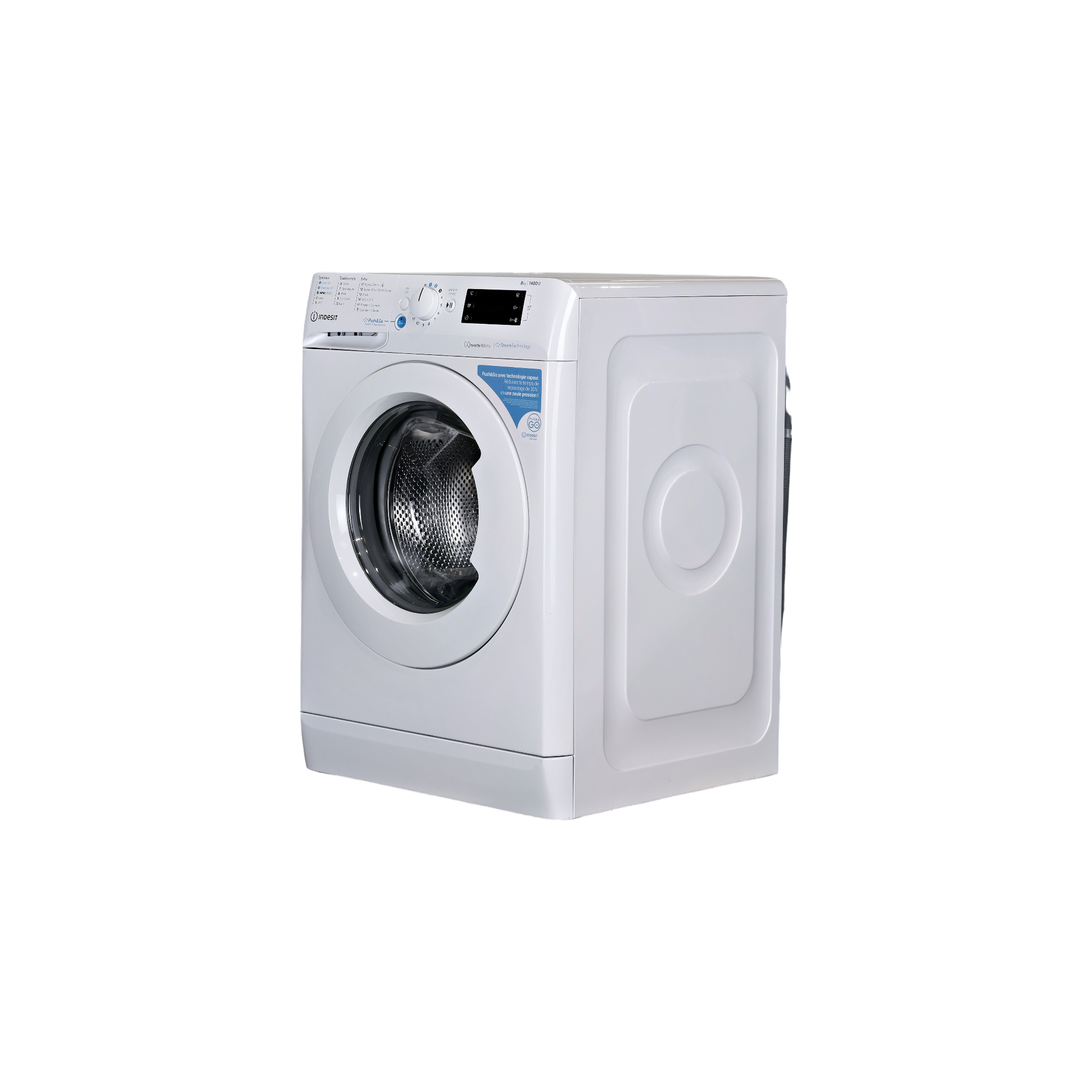 Lave-linge Hublot 8 kg Reconditionné INDESIT BWE81496XWVFR