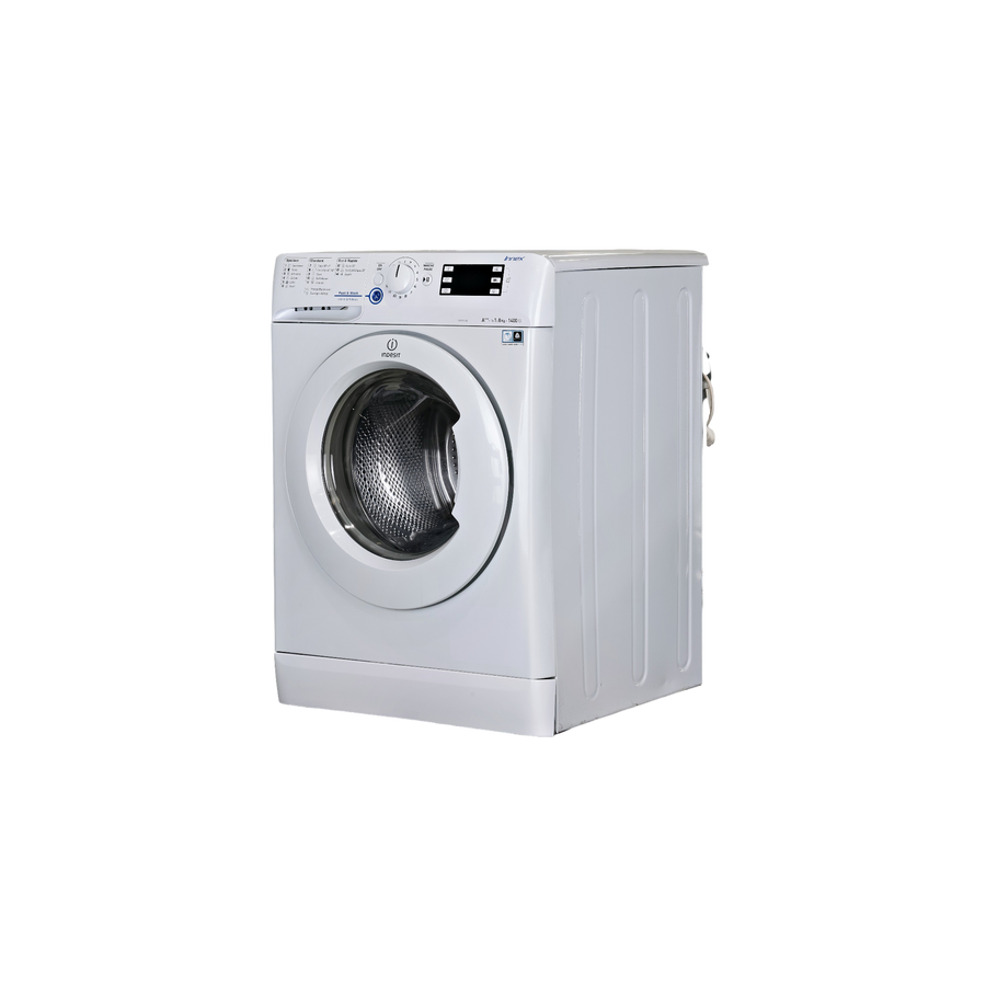 Lave-linge Hublot 8 kg Reconditionné INDESIT XWE 81483X W FR