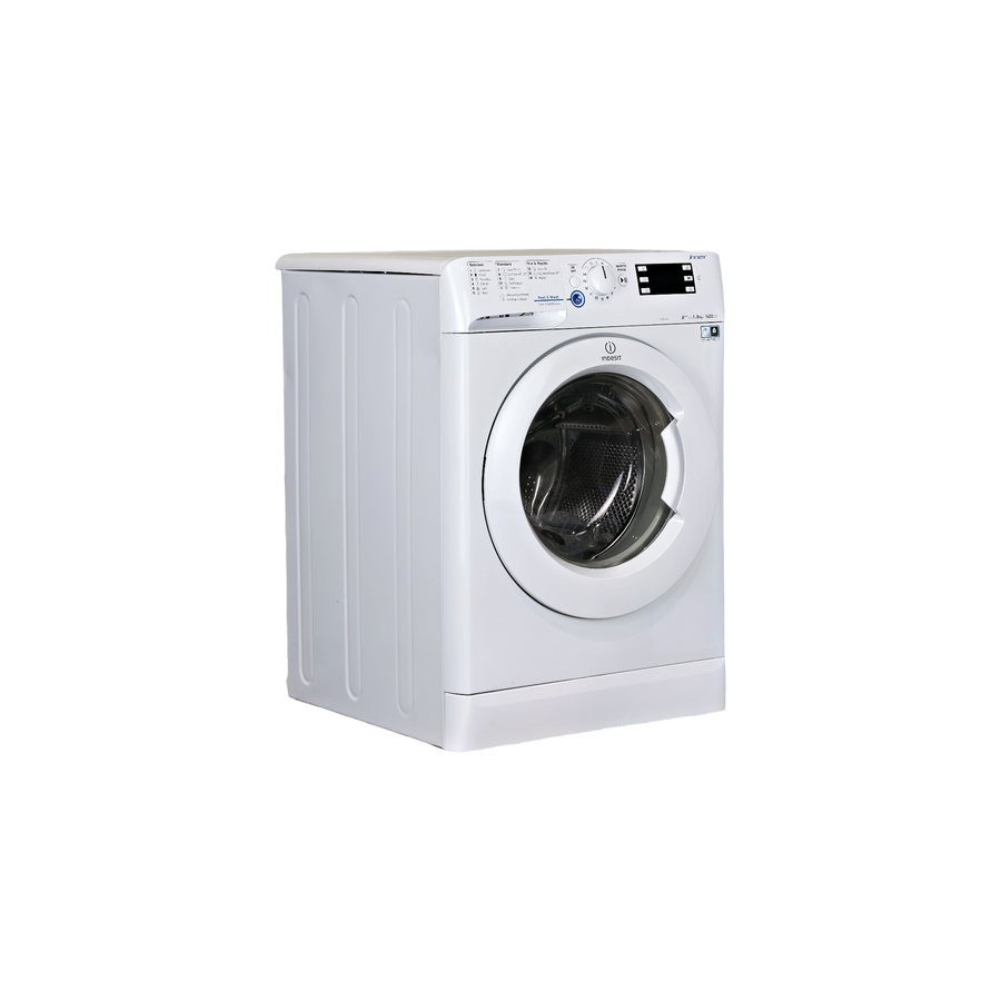 Lave-linge Hublot 8 kg Reconditionné INDESIT XWE 81483X W FR
