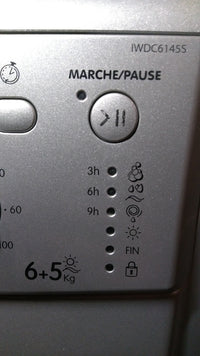 Lave-linge Sechant 6 kg Reconditionné INDESIT IWDC 6145 S (FR)