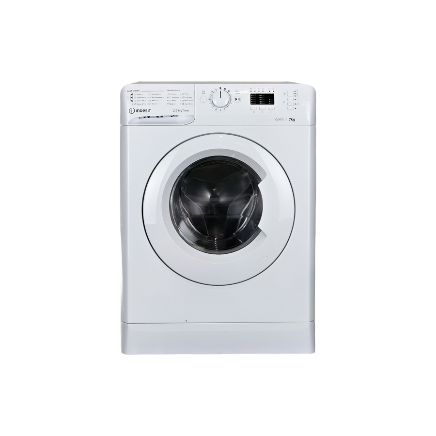 Lave-linge Hublot 7 kg Reconditionné INDESIT MTWA71252WEE