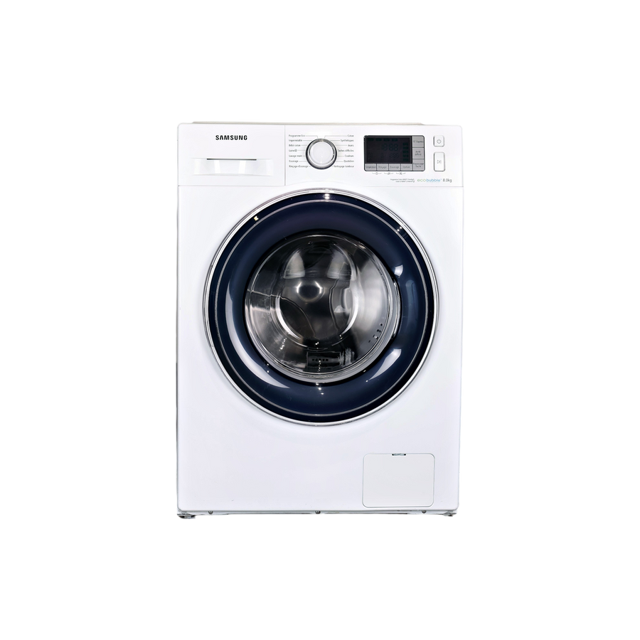 Lave-linge Hublot 8 kg Reconditionné SAMSUNG WF80F5EBW4W