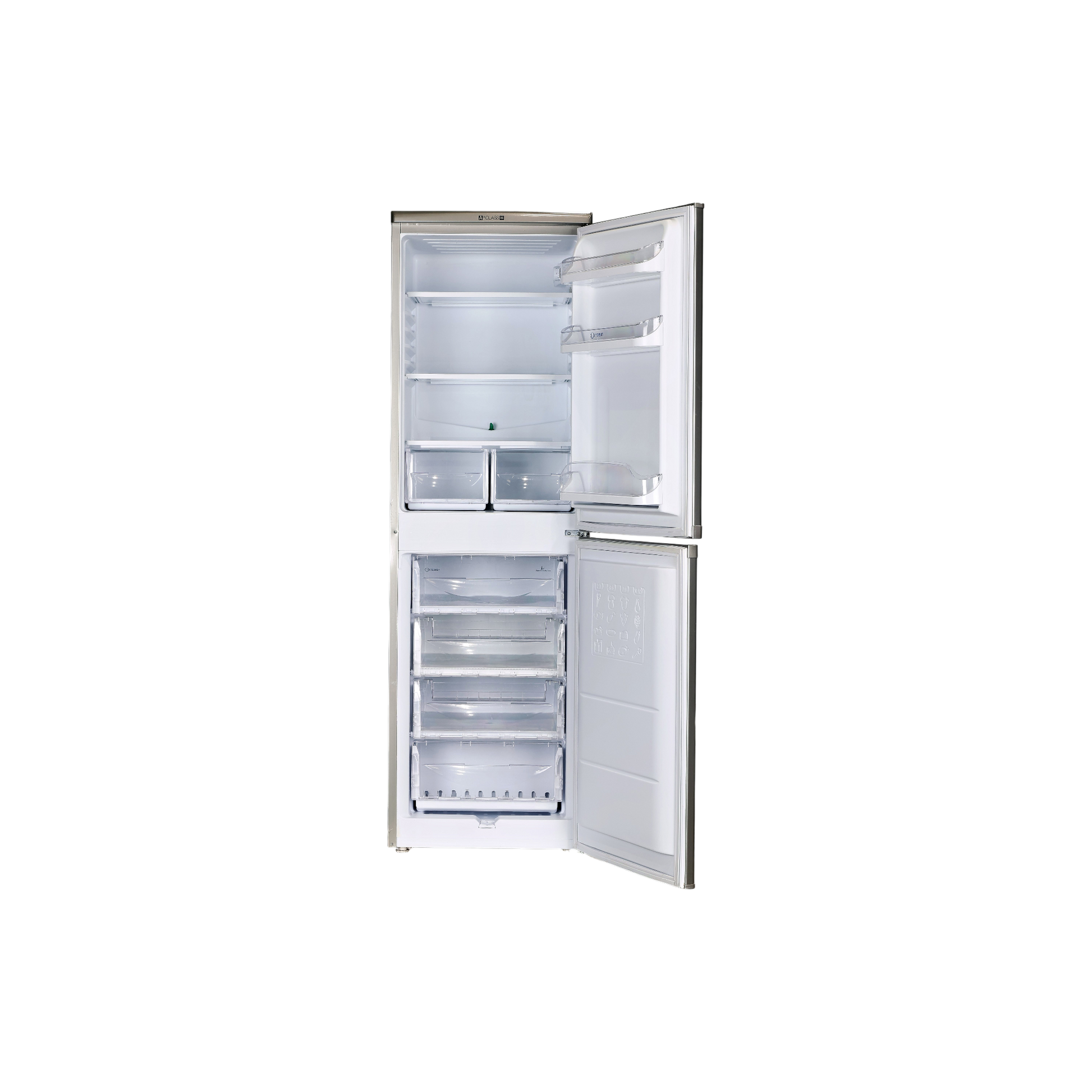 Réfrigérateur Avec Congélateur 150 L Reconditionné INDESIT CAA 55 NX