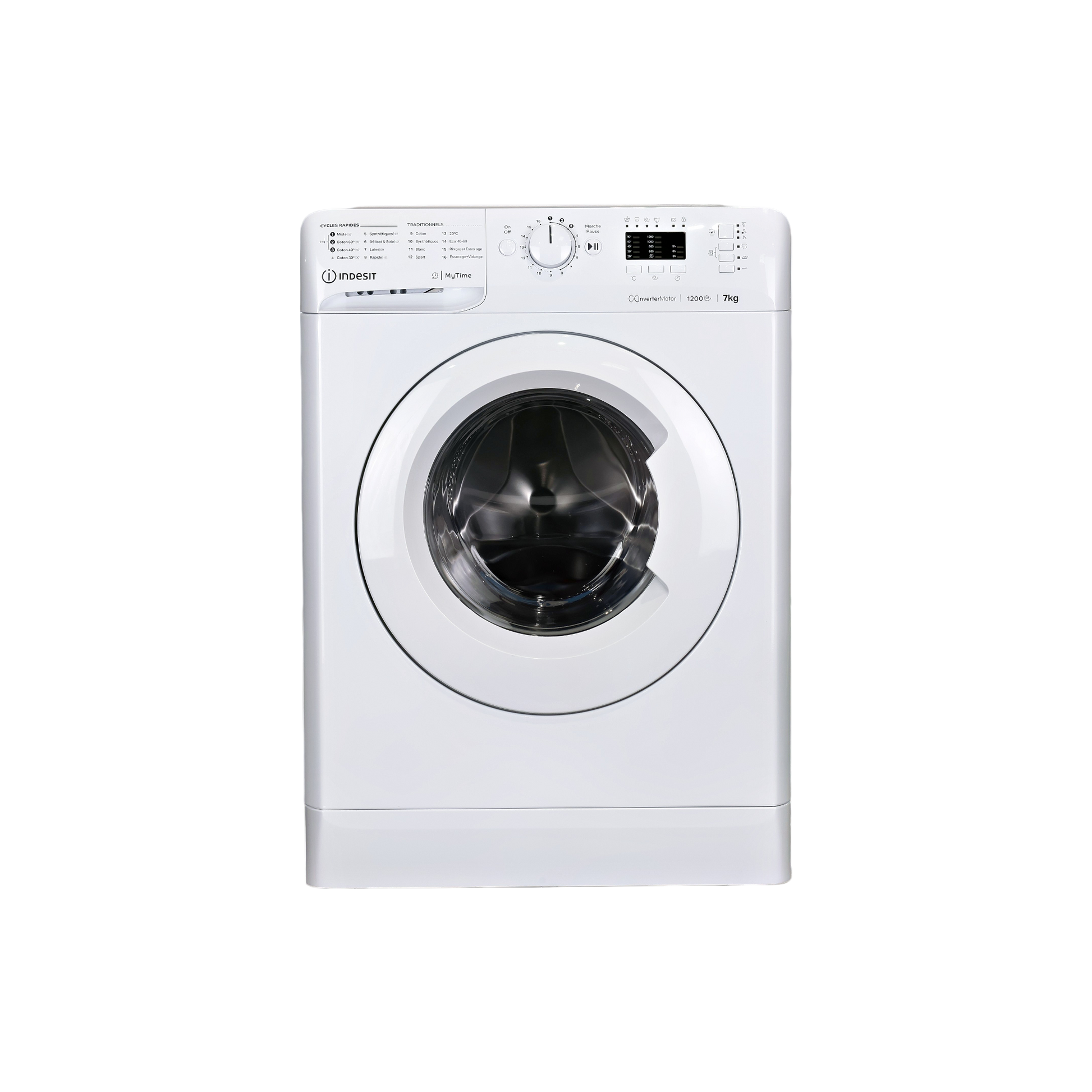 Lave-linge Hublot 7 kg Reconditionné INDESIT MTWA71296WFR