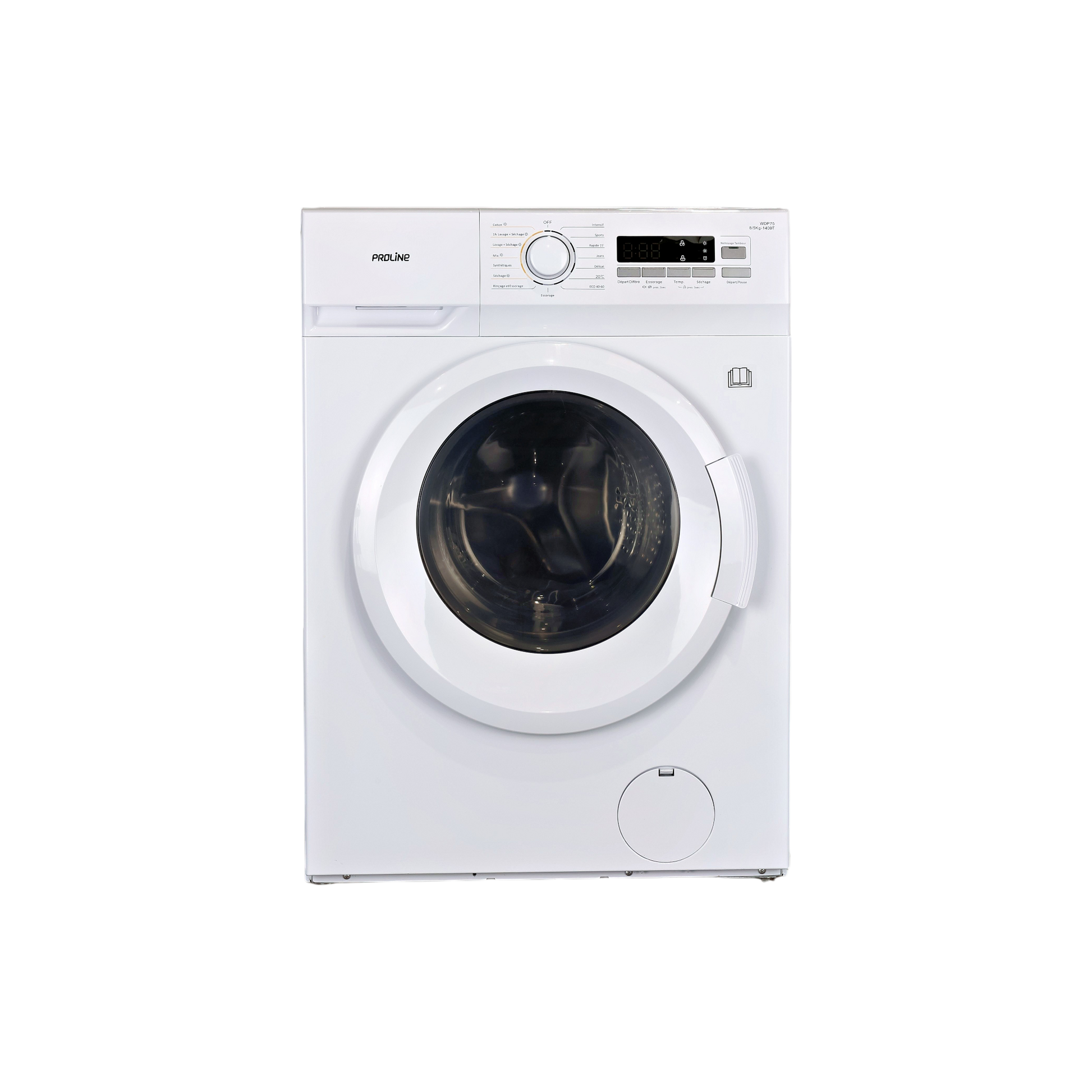 Lave-linge Sechant 8 kg Reconditionné PROLINE WDP75